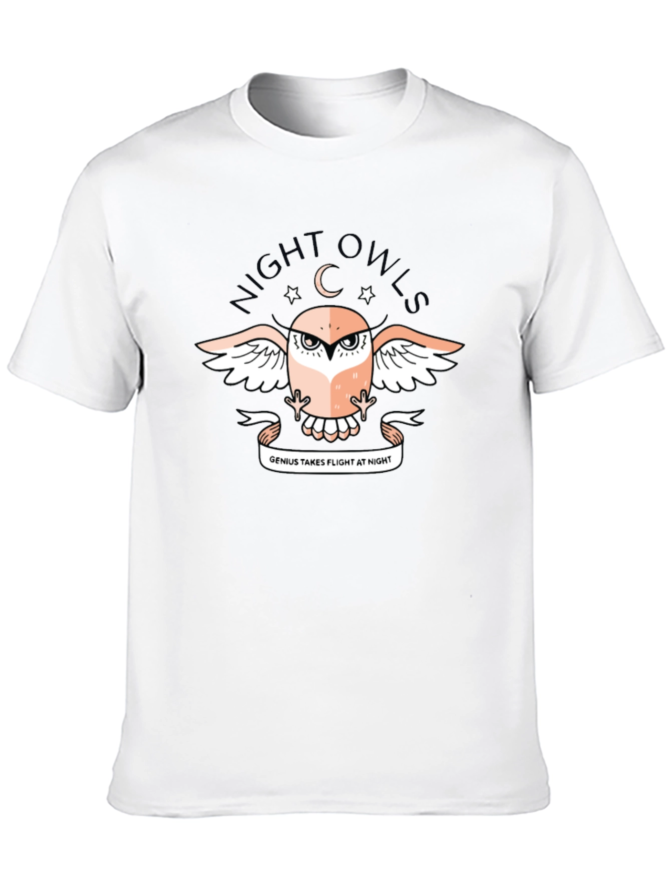 Night Owls Graphic T-Shirt - Genius Takes Flight