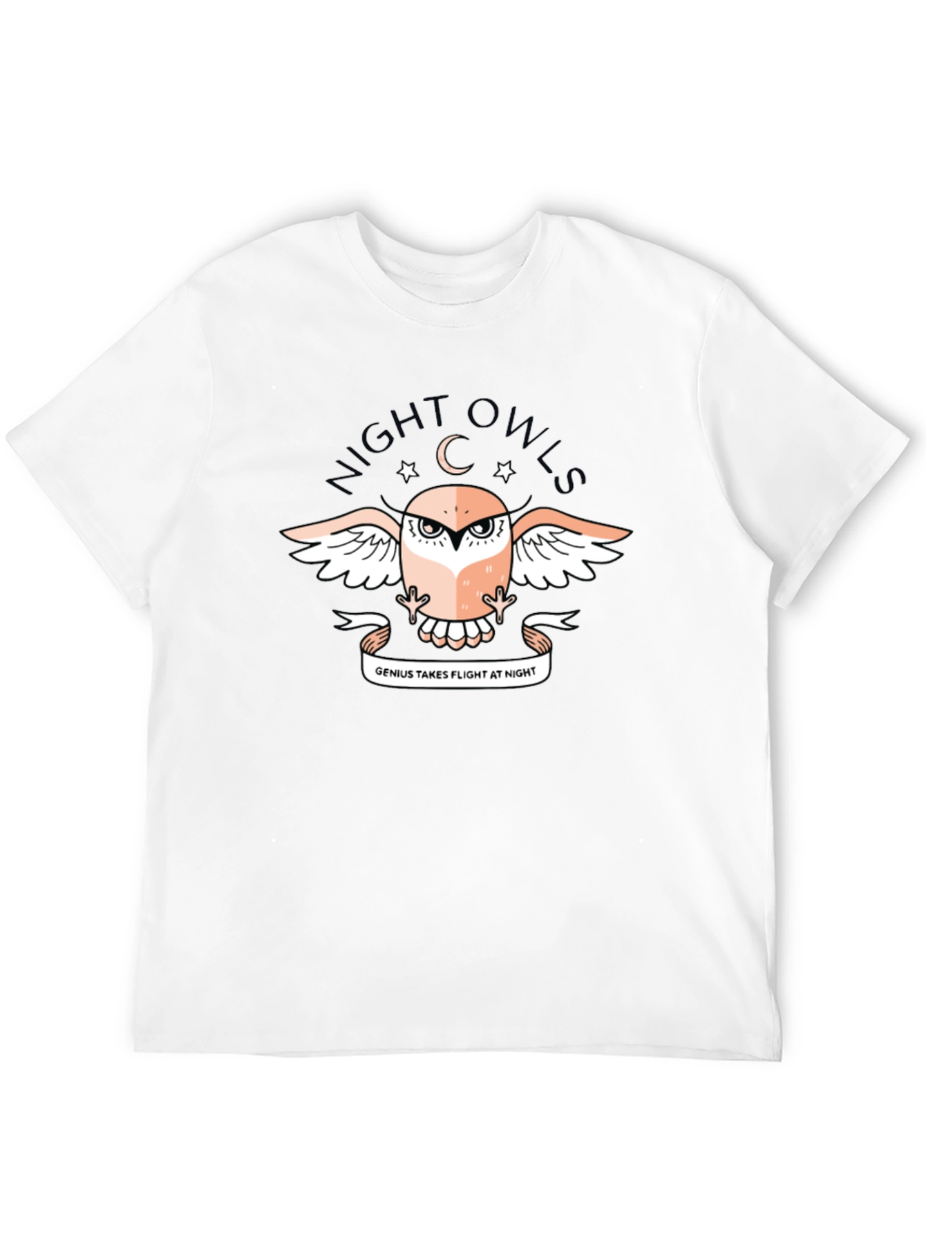 Night Owls Graphic T-Shirt - Genius Takes Flight