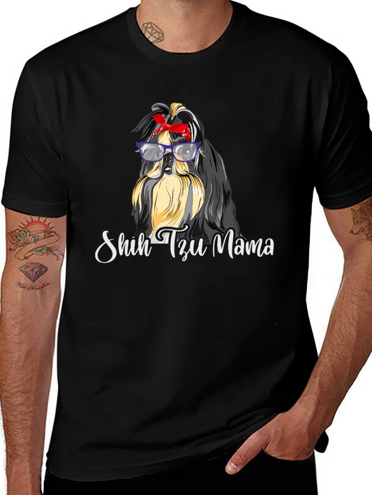 Shih Tzu Mama T-Shirt - Dog Lover Tee