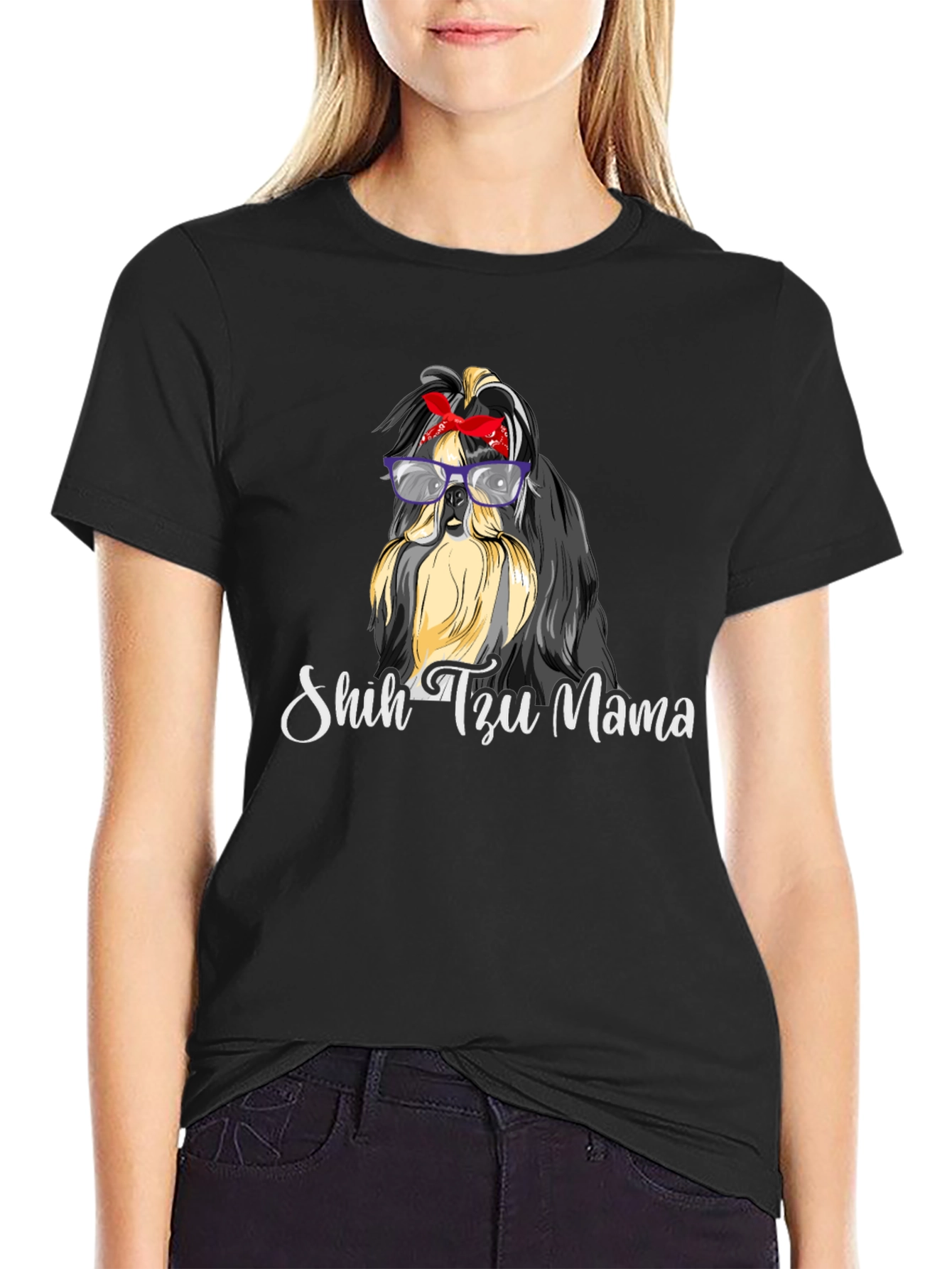 Shih Tzu Mama T-Shirt - Dog Lover Tee