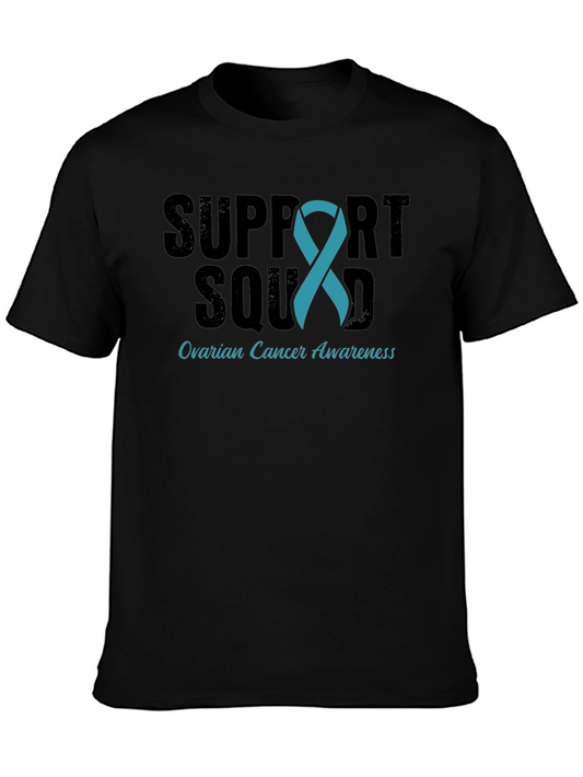 Ovarian Cancer Awareness Support Squad Tee