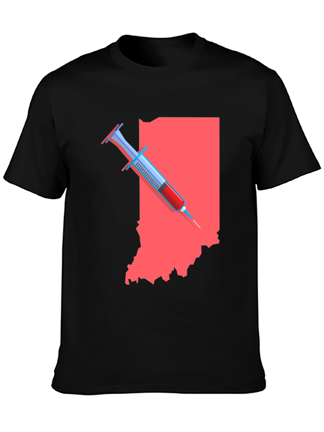 Indiana State Vaccination T-Shirt