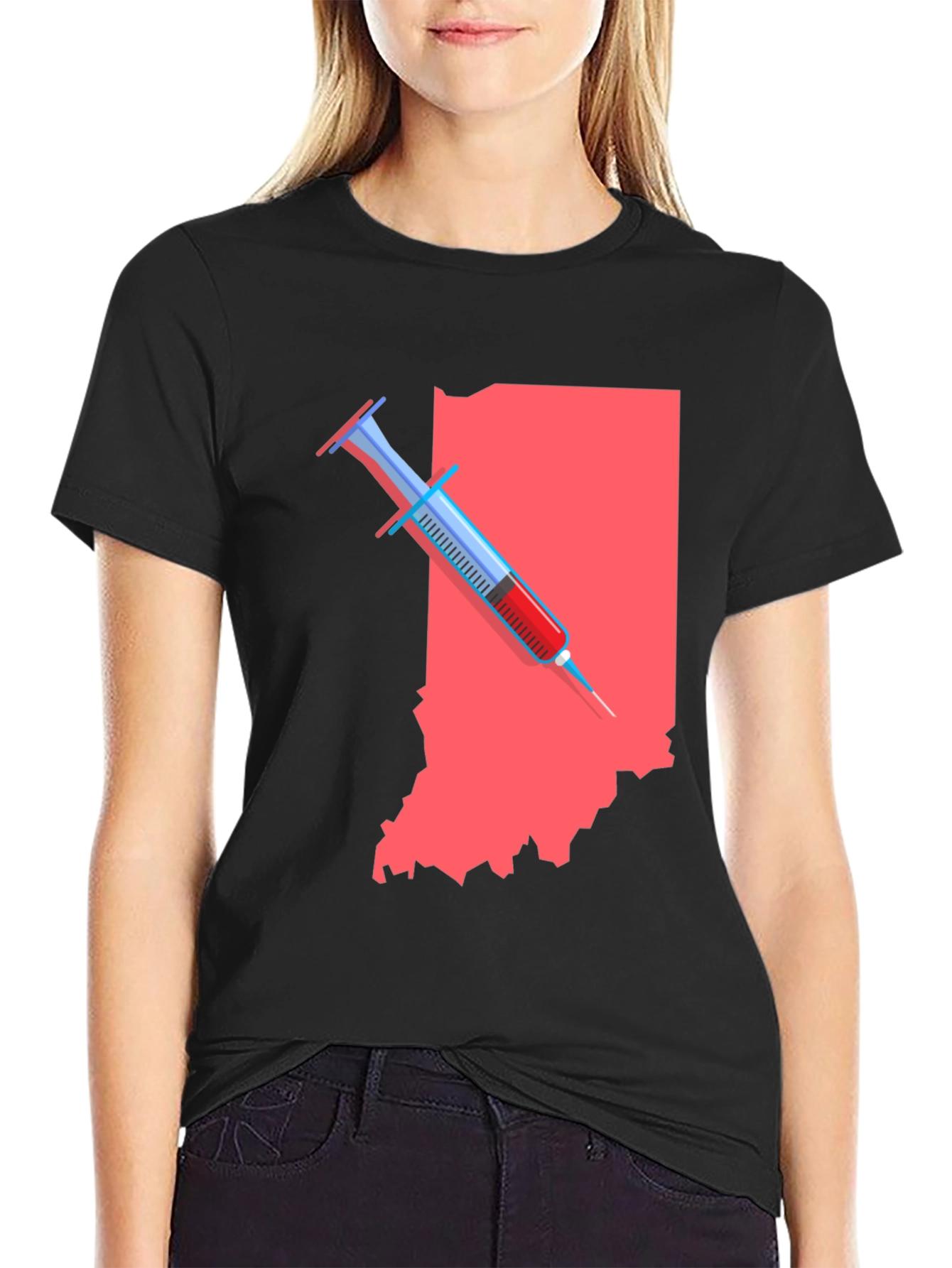 Indiana State Vaccination T-Shirt