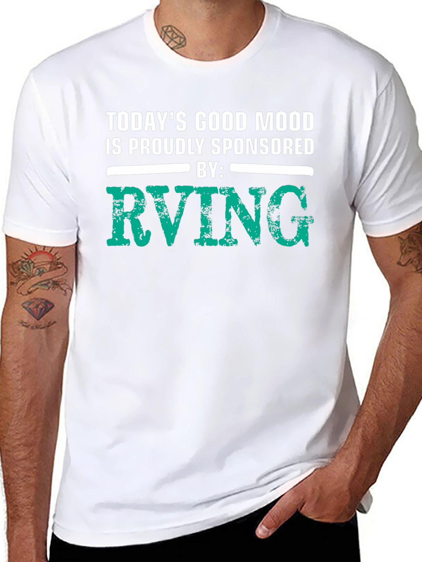 Rving Sponsored Good Mood Graphic Tee
