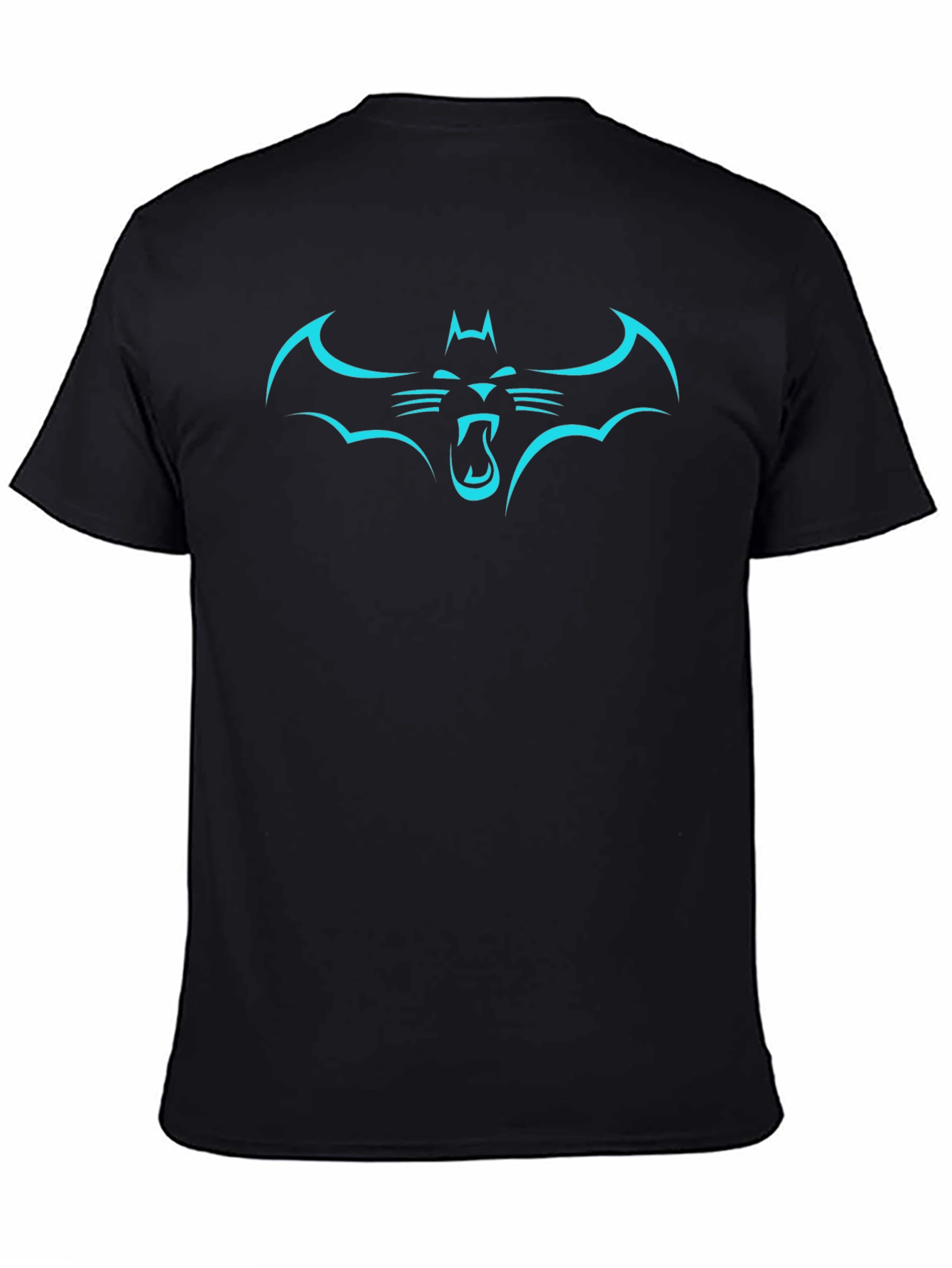 Batman Cat T-Shirt - Graphic Tee - Black