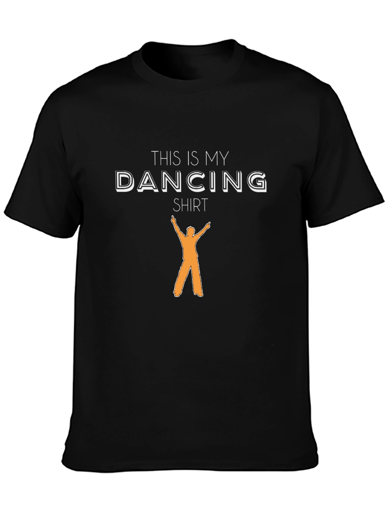 Dancing Shirt Graphic Tee - Black