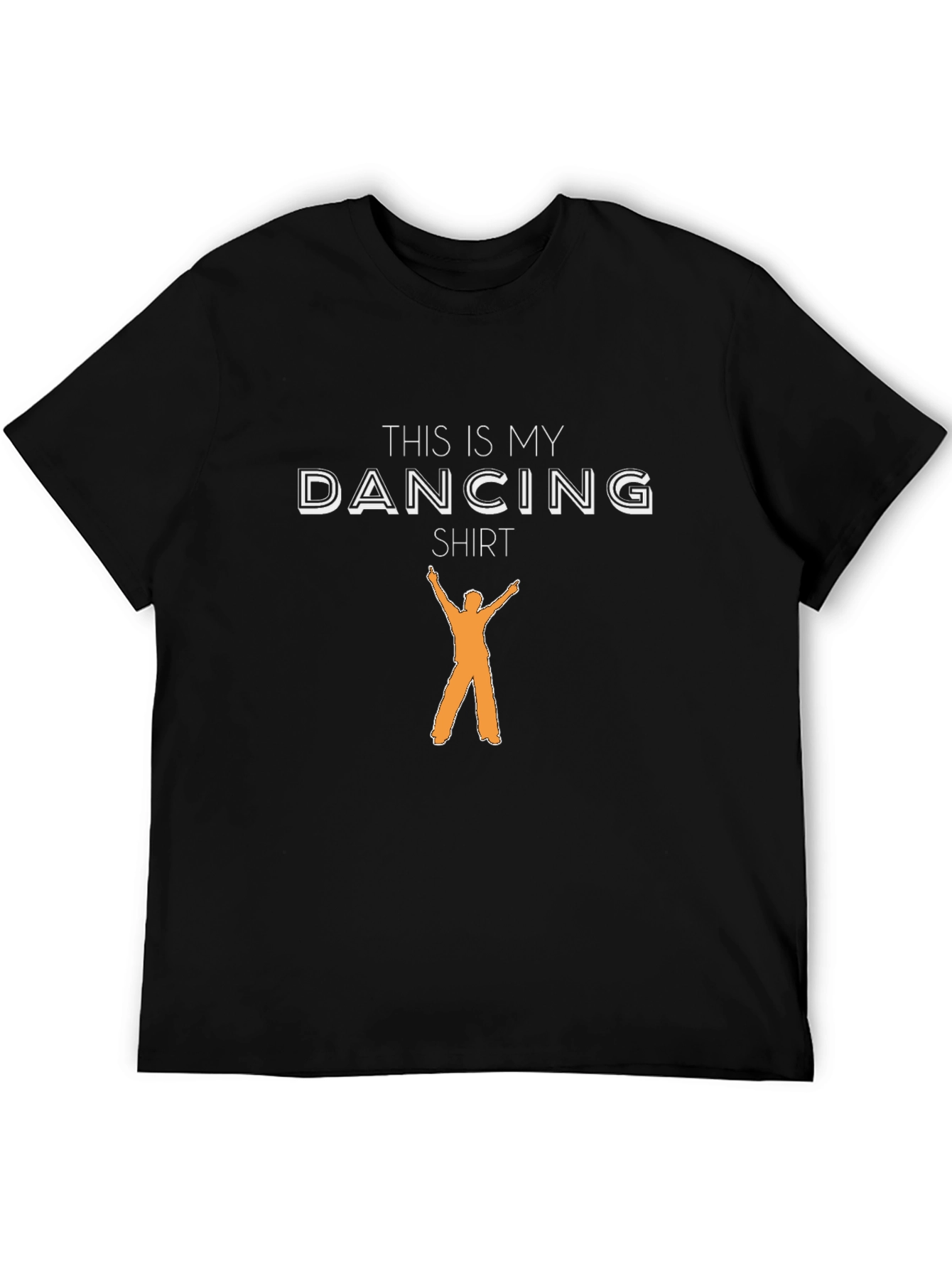 Dancing Shirt Graphic Tee - Black