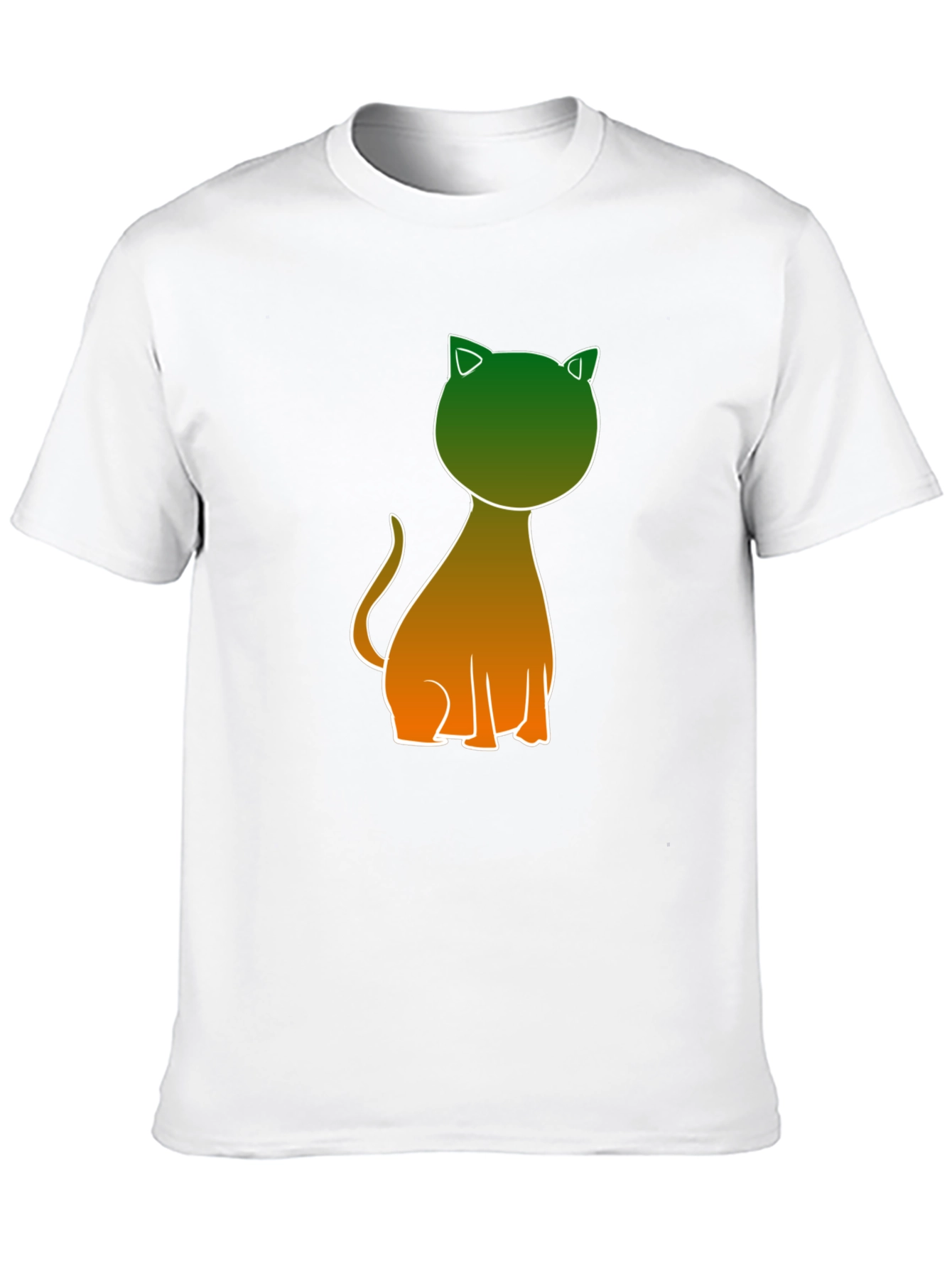 Cool Cat Graphic Tee - Black Casual Shirt