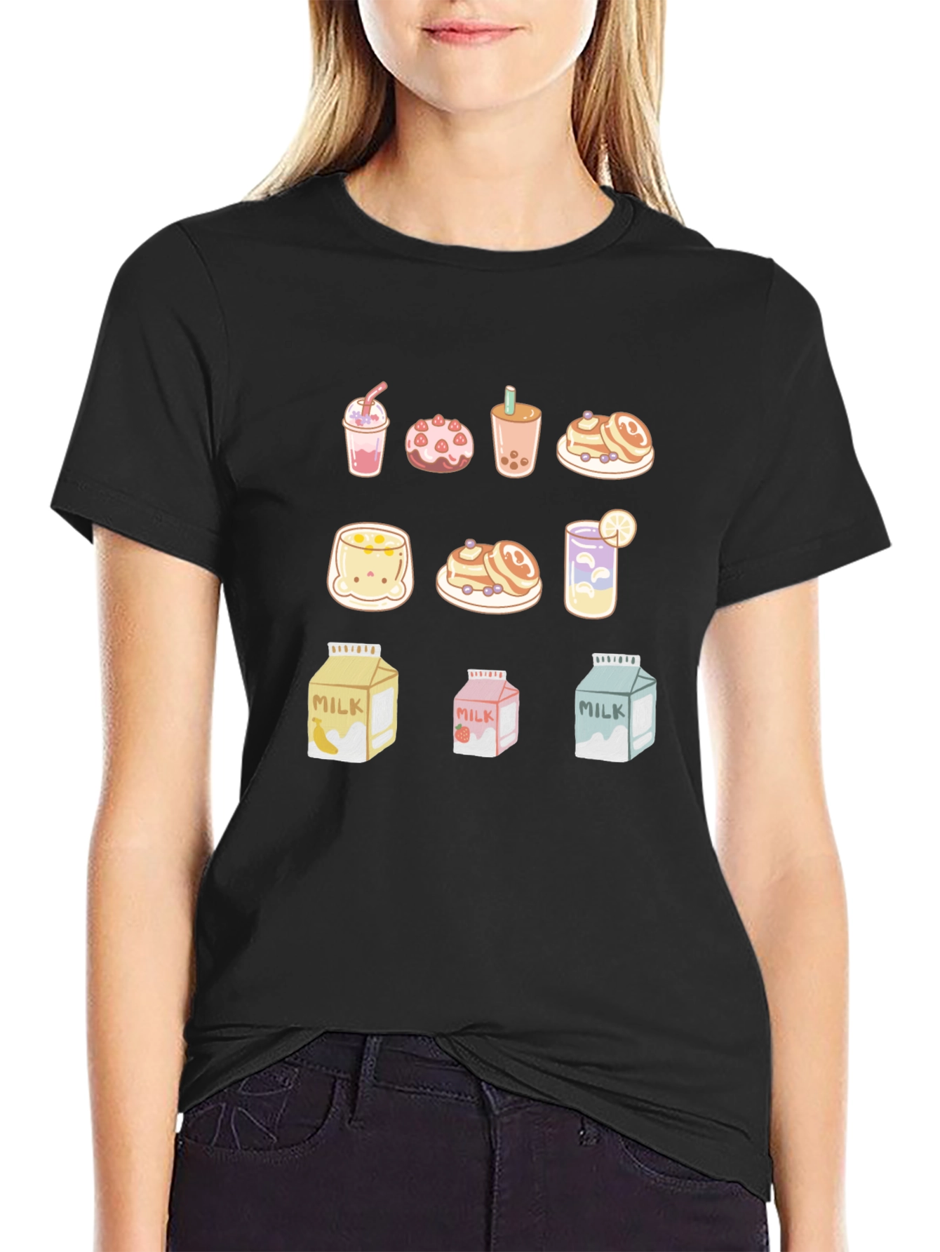 Kawaii Dessert T-Shirt - Cute Foodie Fashion