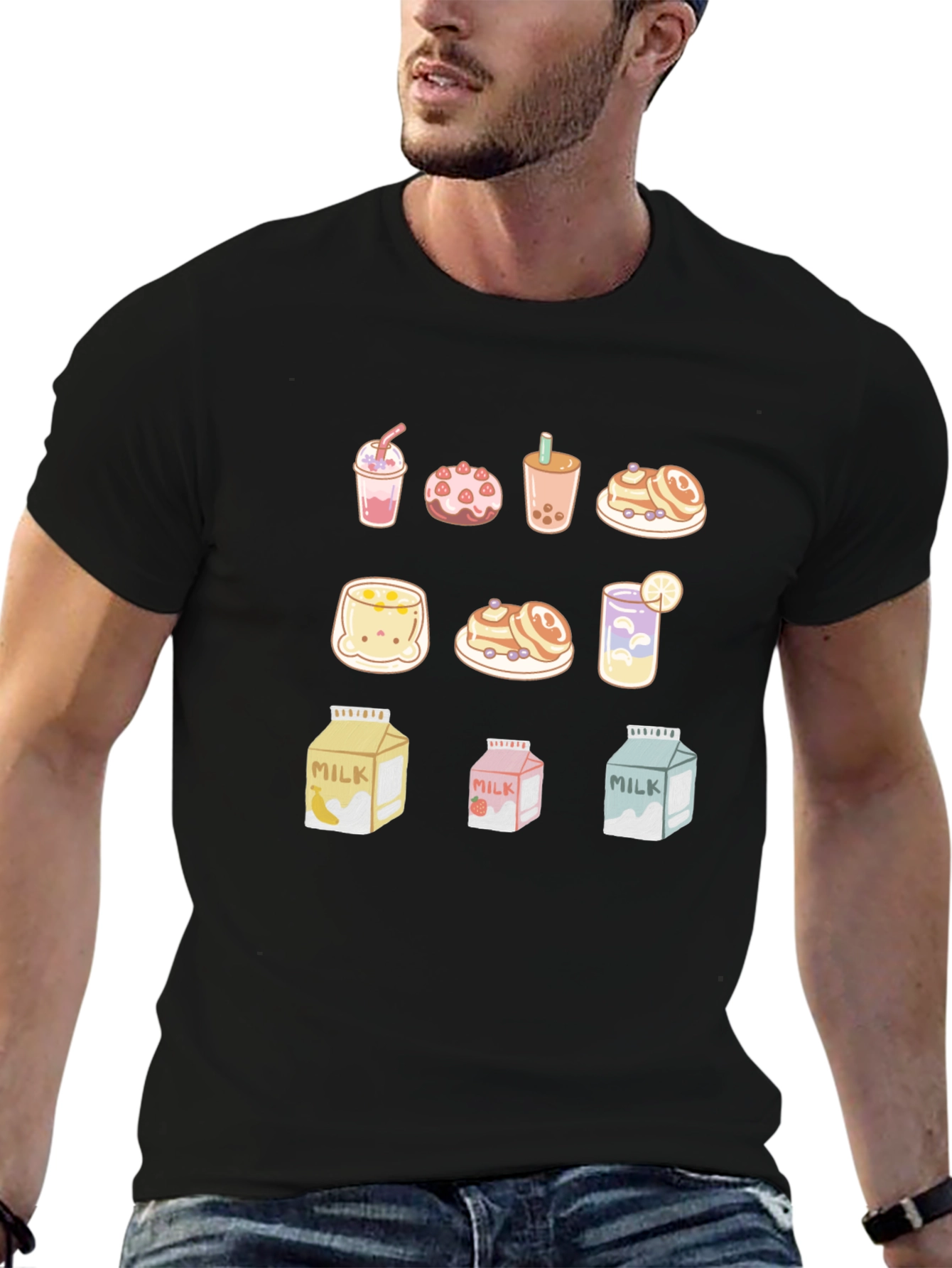 Kawaii Dessert T-Shirt - Cute Foodie Fashion