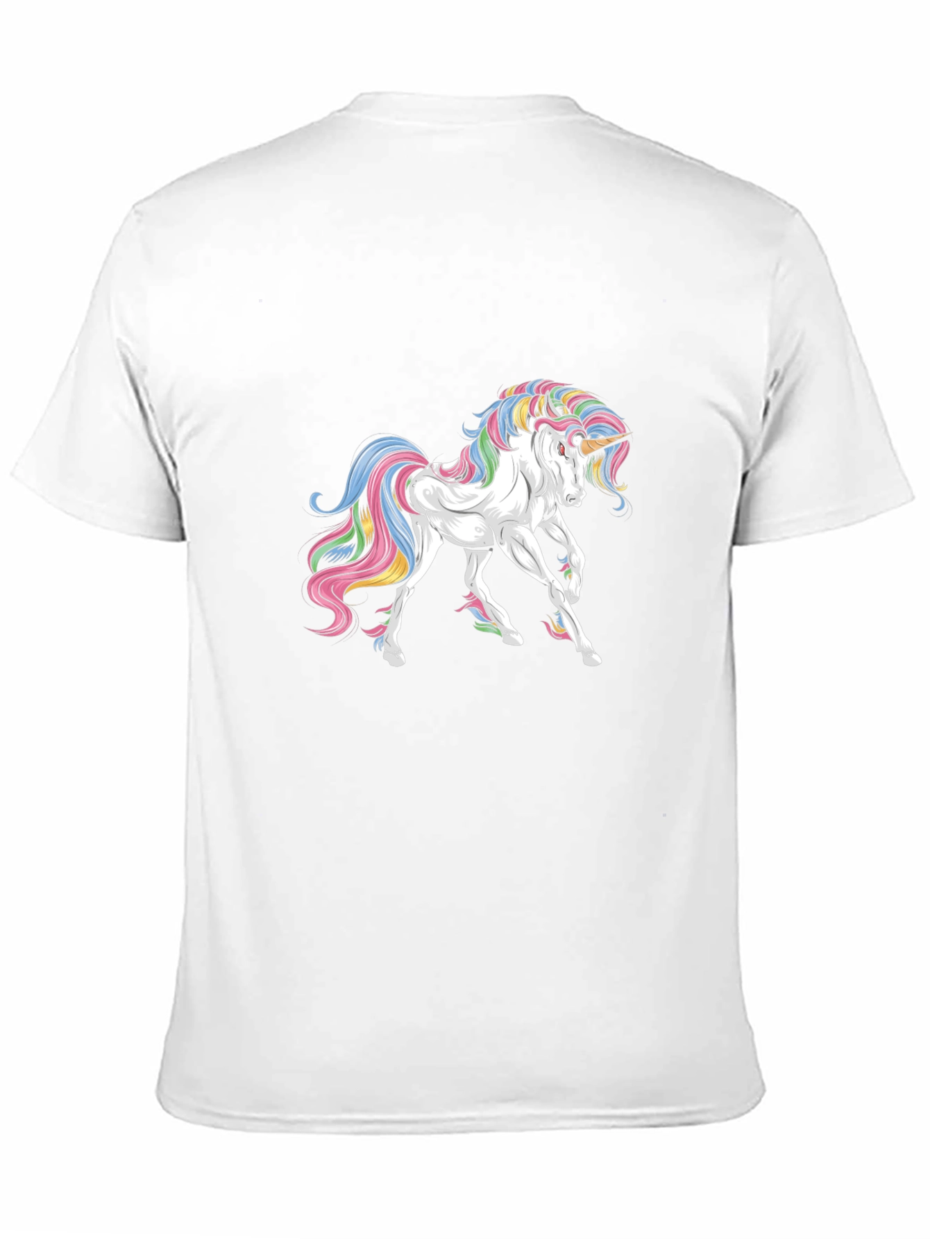 Unicorn Graphic Black T-Shirt