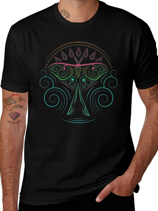 Mystic Moth Graphic Tee - Black T-Shirt