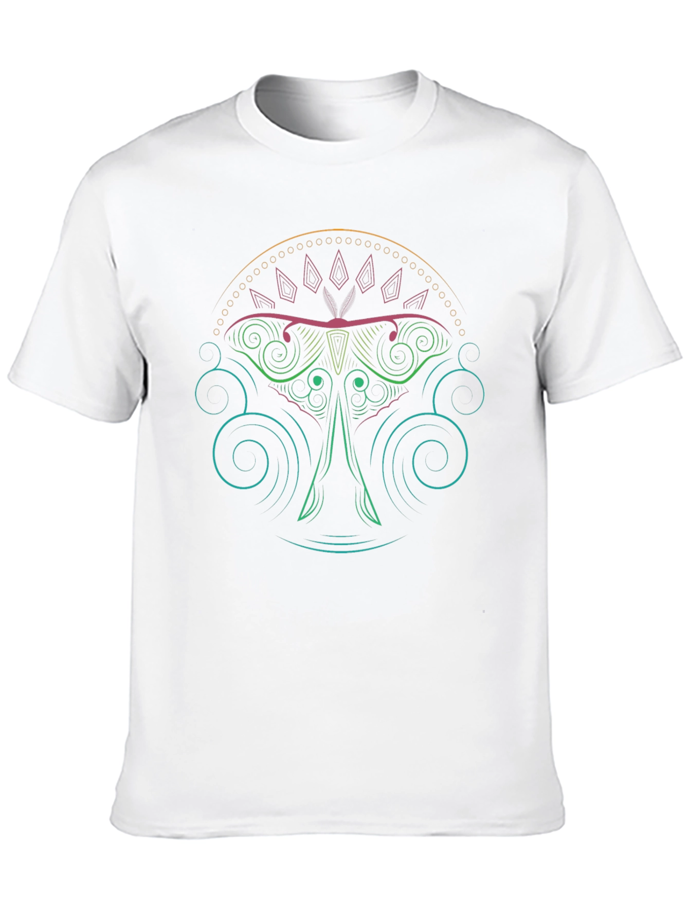 Mystic Moth Graphic Tee - Black T-Shirt