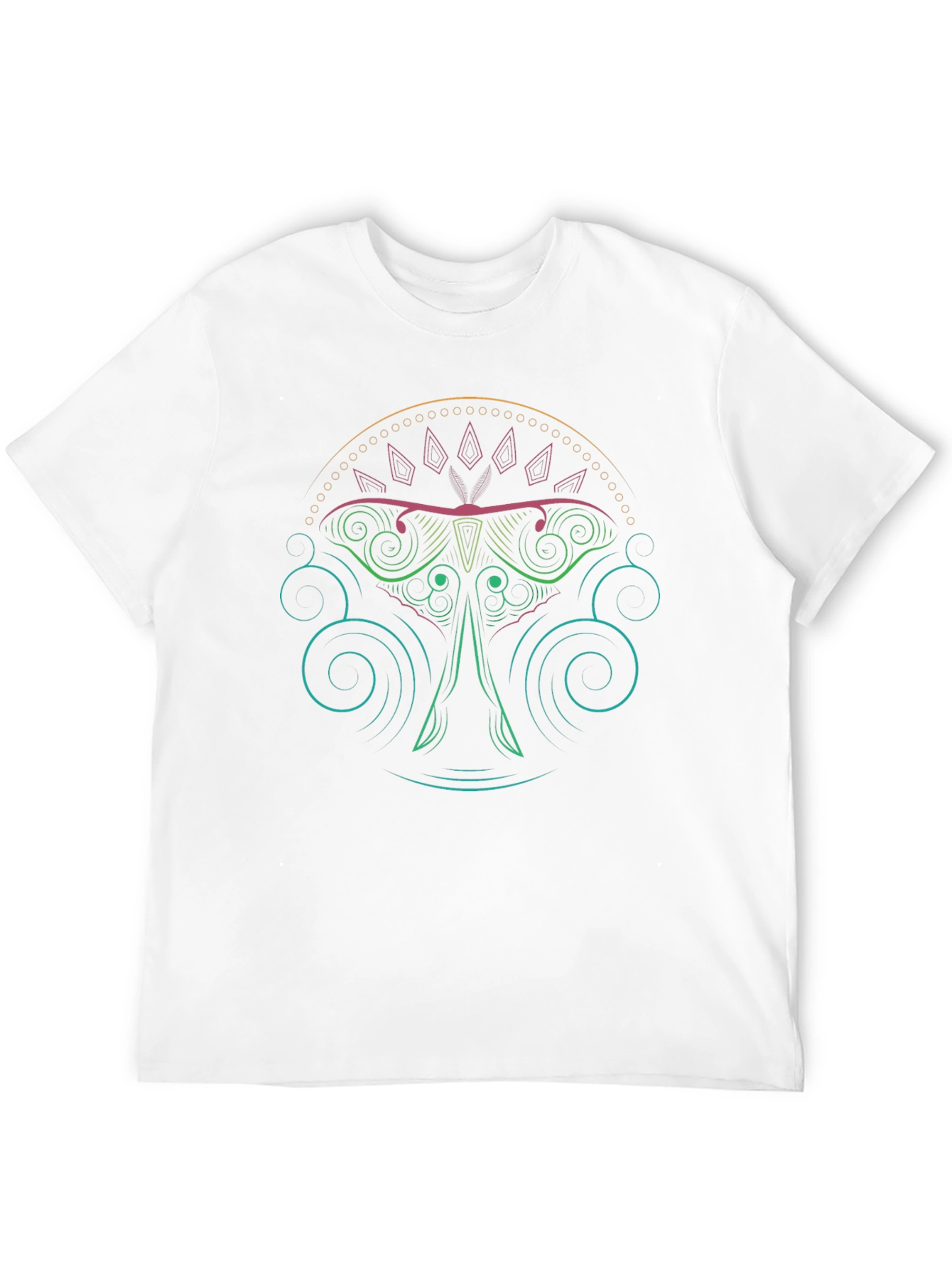 Mystic Moth Graphic Tee - Black T-Shirt