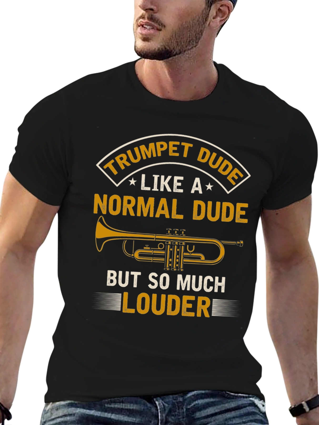 Trumpet Dude Graphic Tee