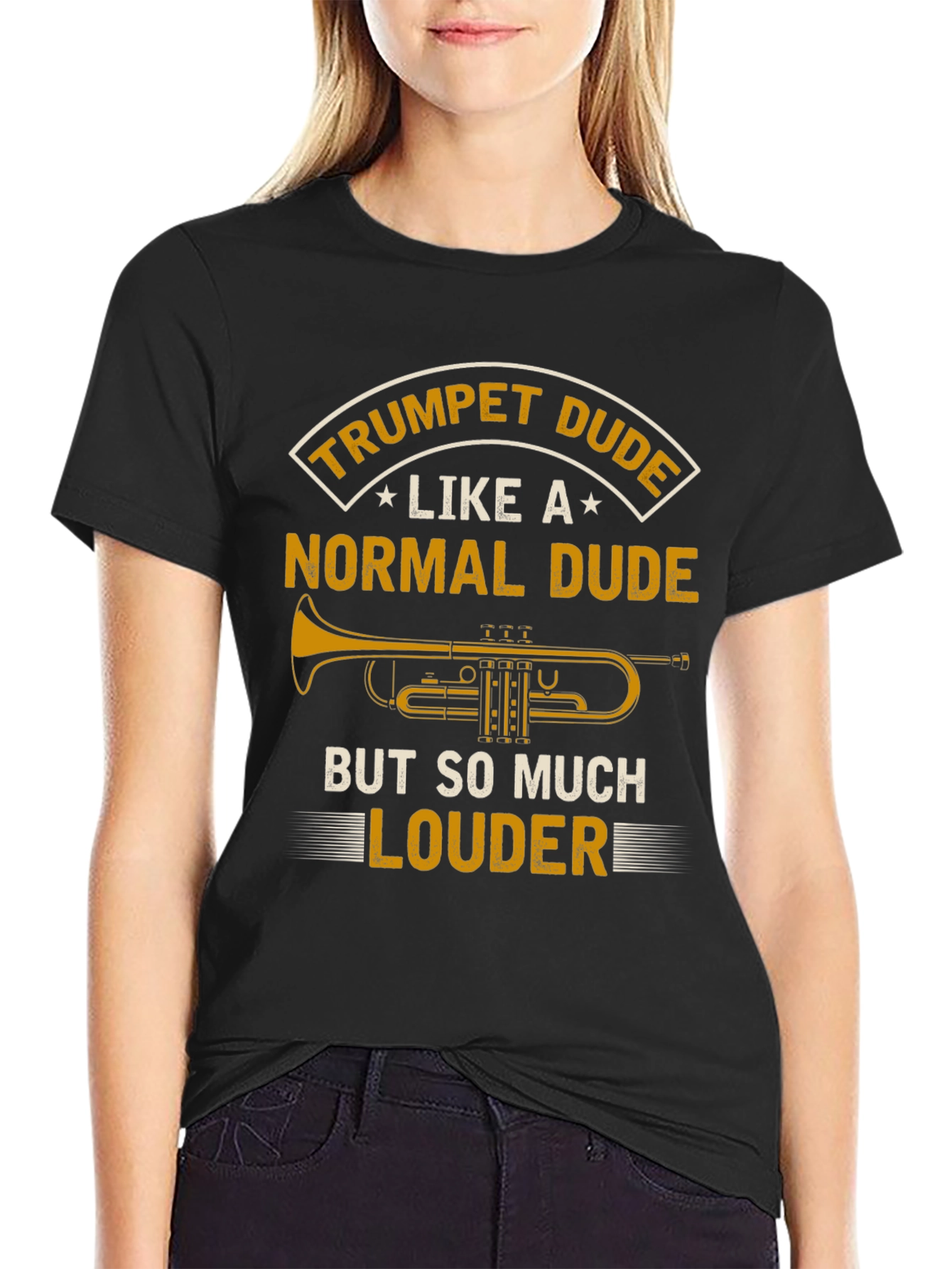 Trumpet Dude Graphic Tee