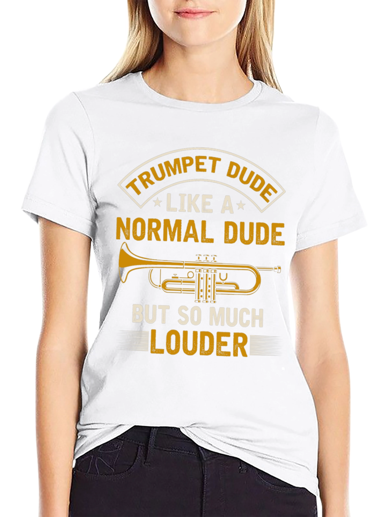 Trumpet Dude Graphic Tee