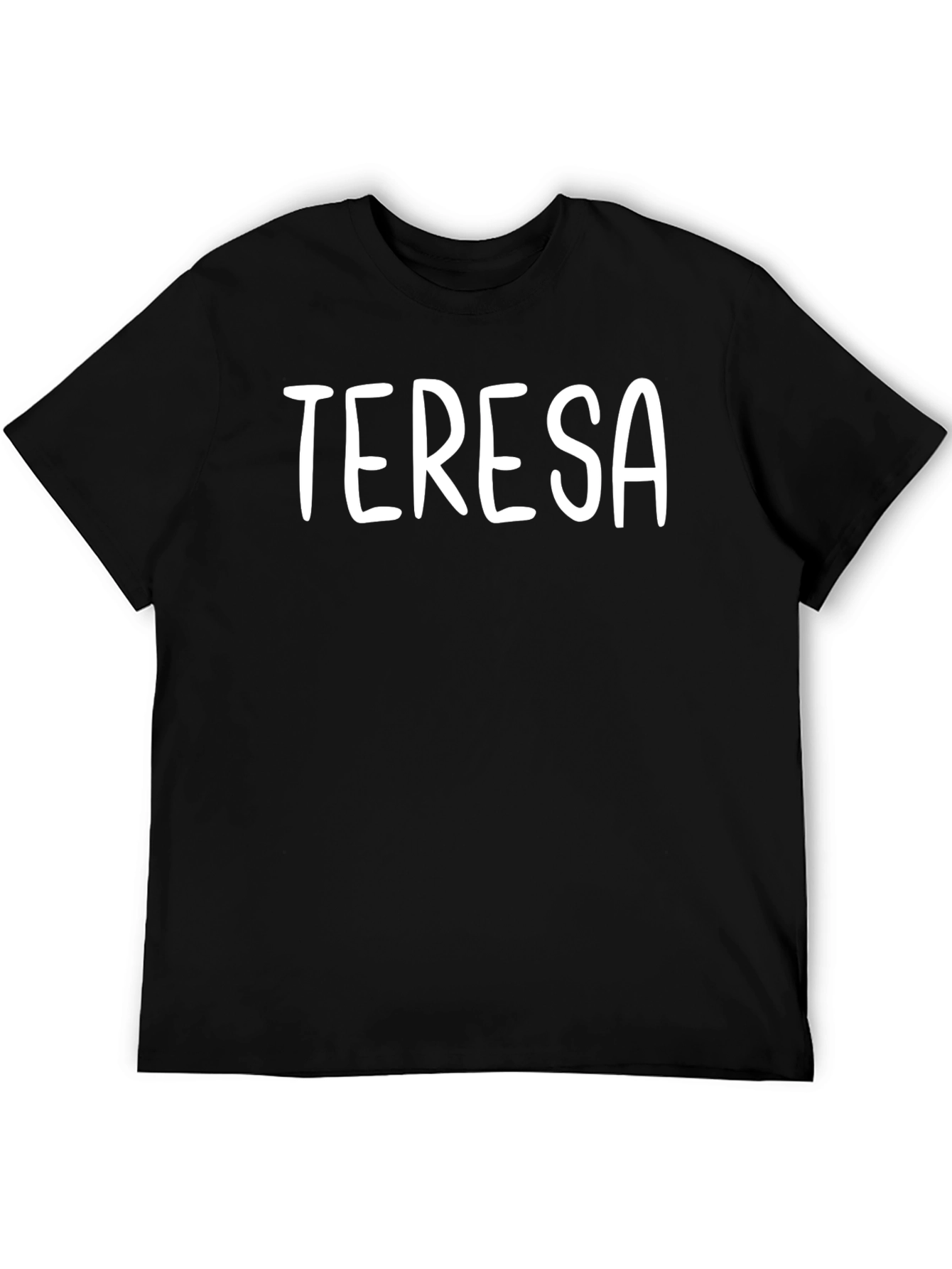 Teresa Personalized Black T-Shirt