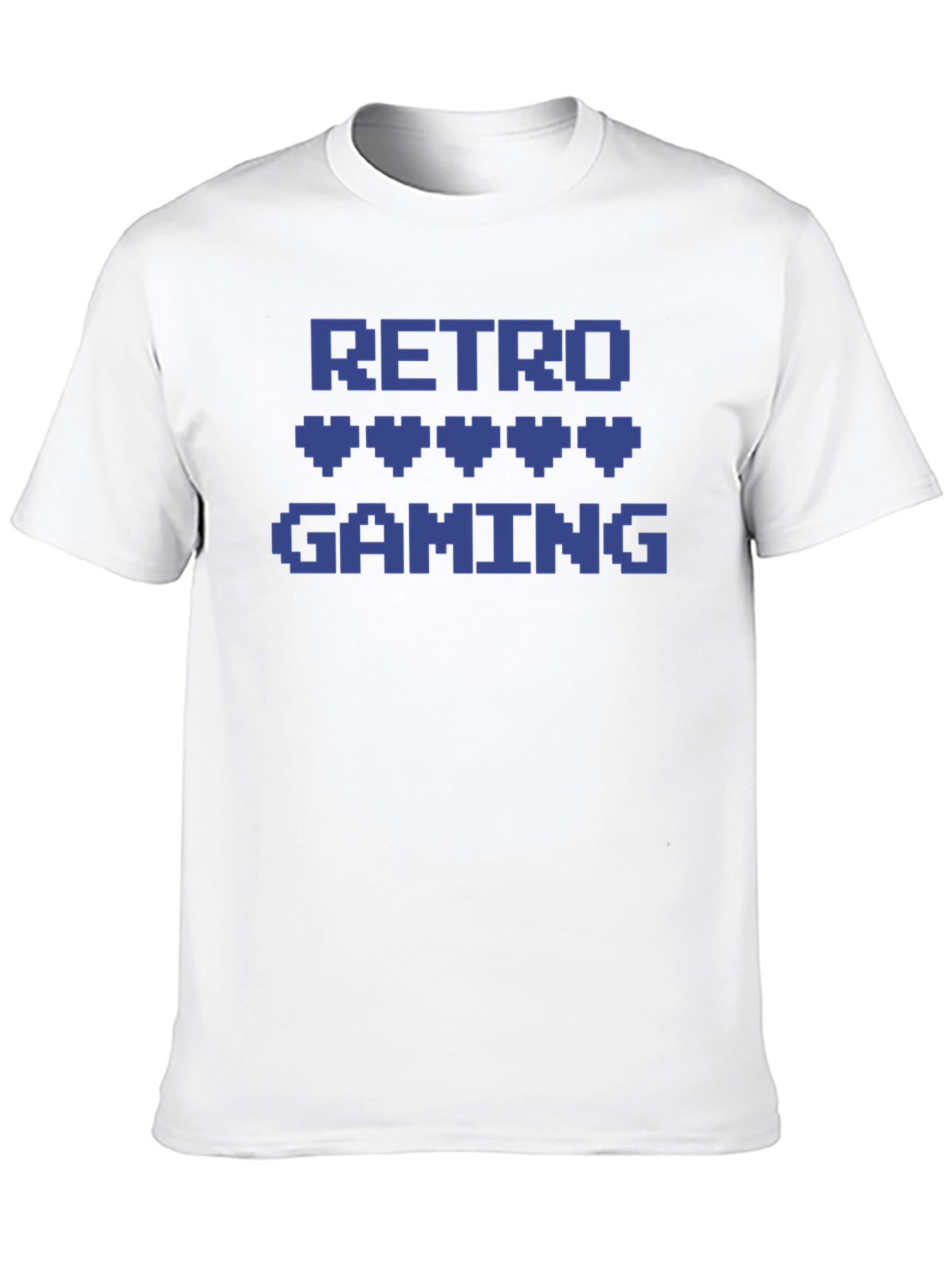 Retro Gaming Pixel Heart T-Shirt - Gamer Style