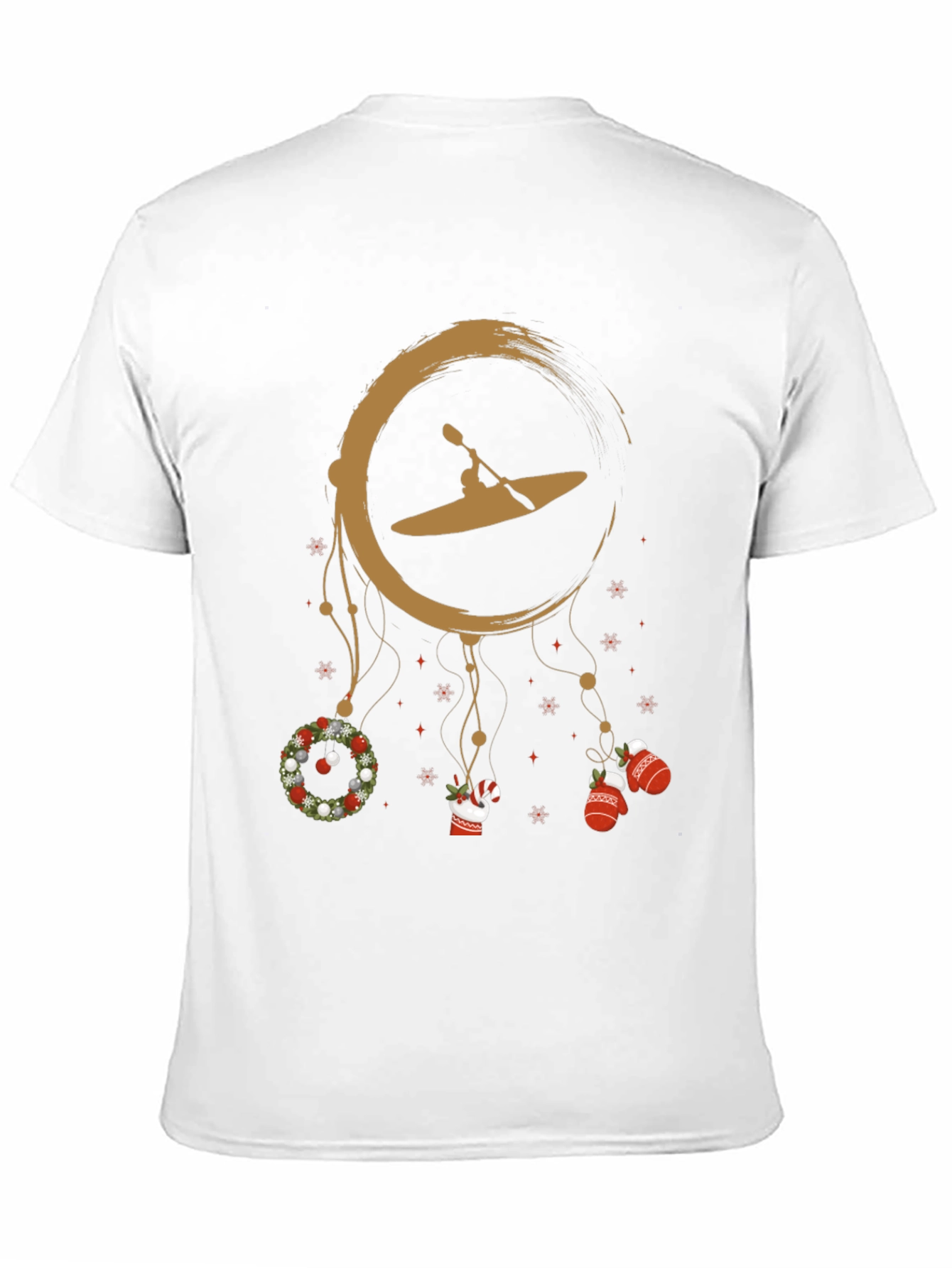 Kayak Christmas T-Shirt