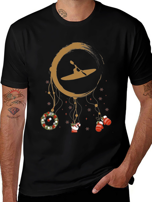 Kayak Christmas T-Shirt
