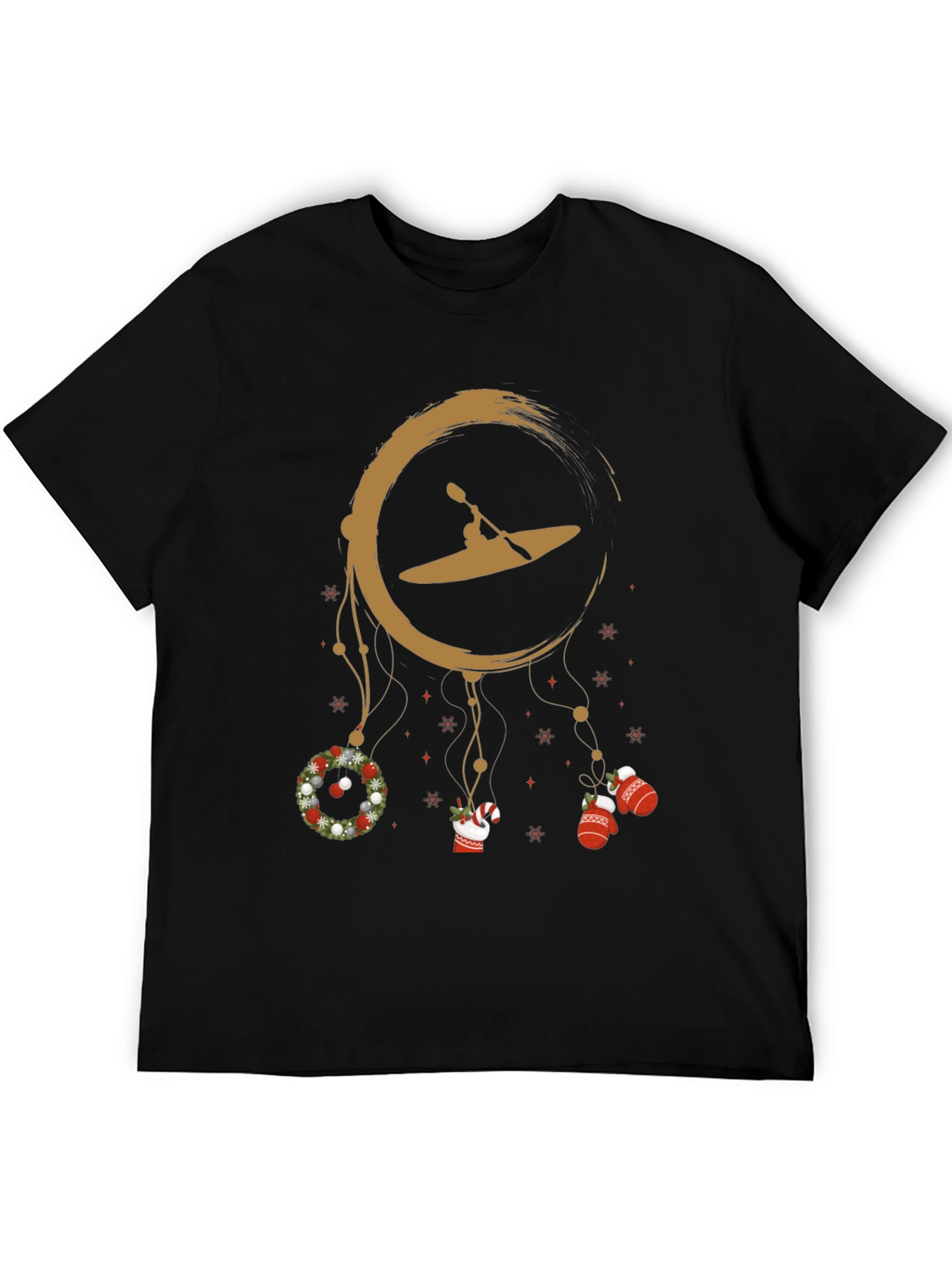 Kayak Christmas T-Shirt