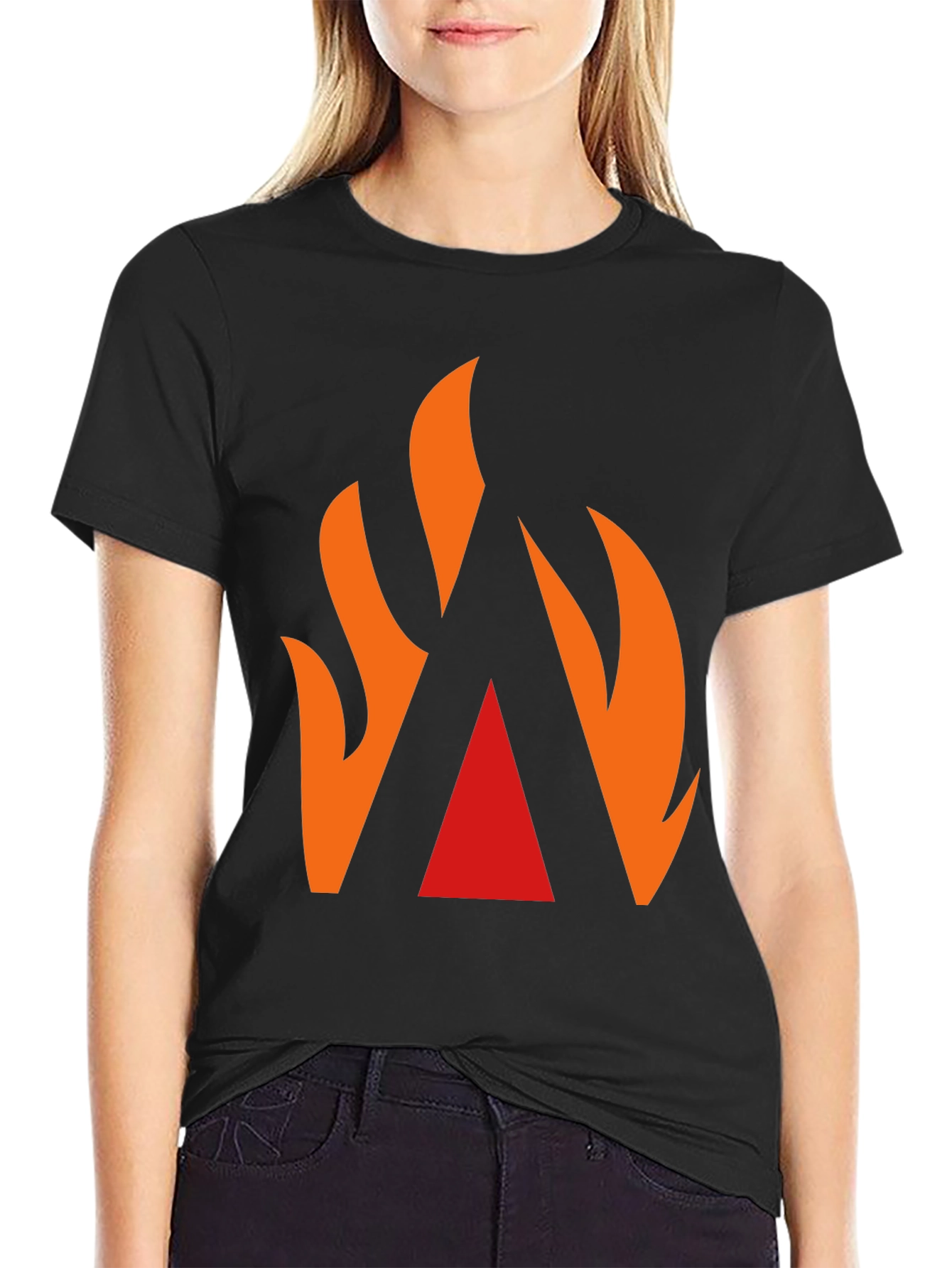 Fiery Peak T-Shirt: Bold Graphic Tee