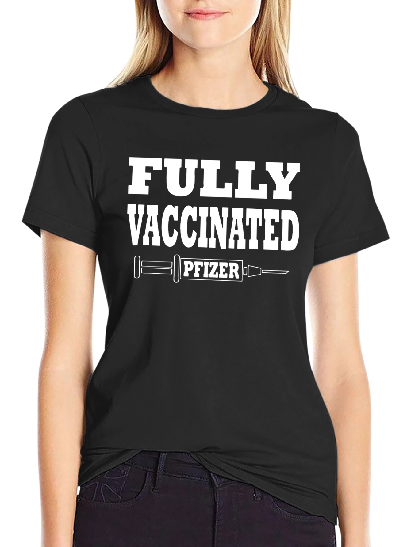 Fully Vaccinated Pfizer Graphic Tee