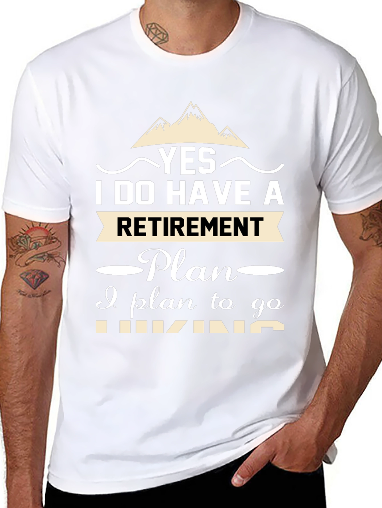 Retirement Hiking Plan T-Shirt