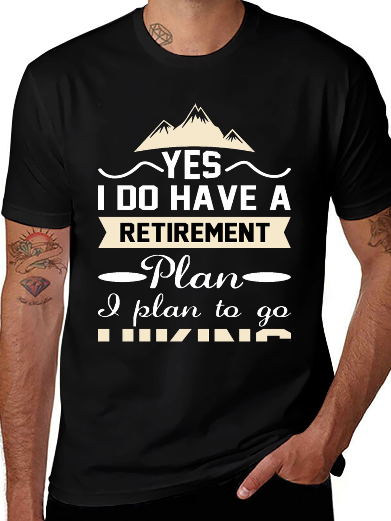 Retirement Hiking Plan T-Shirt