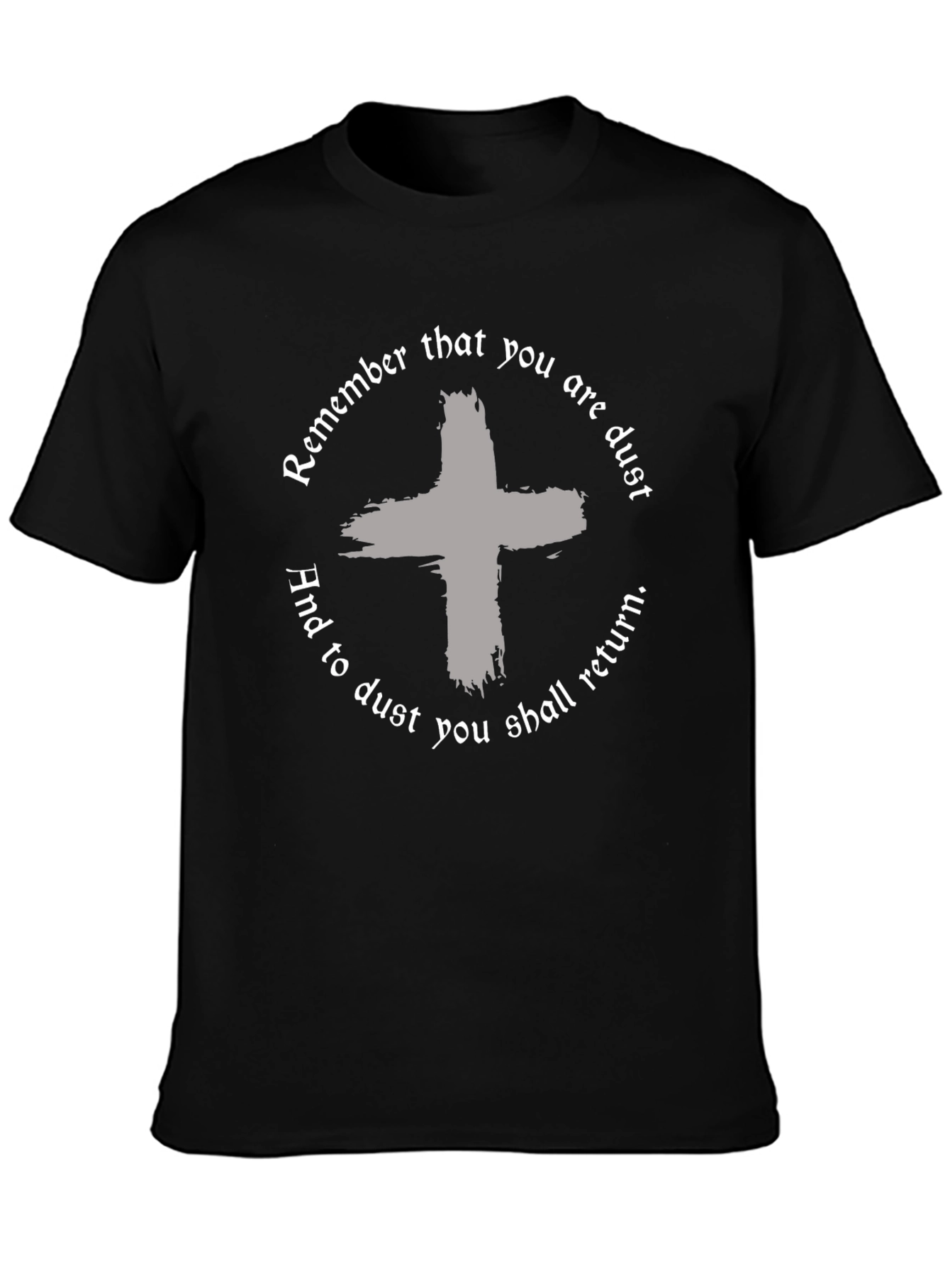 Memento Mori T-Shirt - Remember You Are Dust