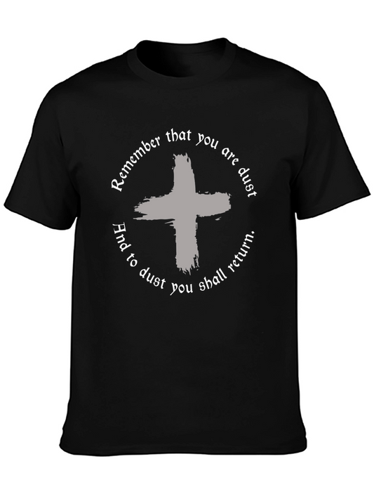 Memento Mori T-Shirt - Remember You Are Dust