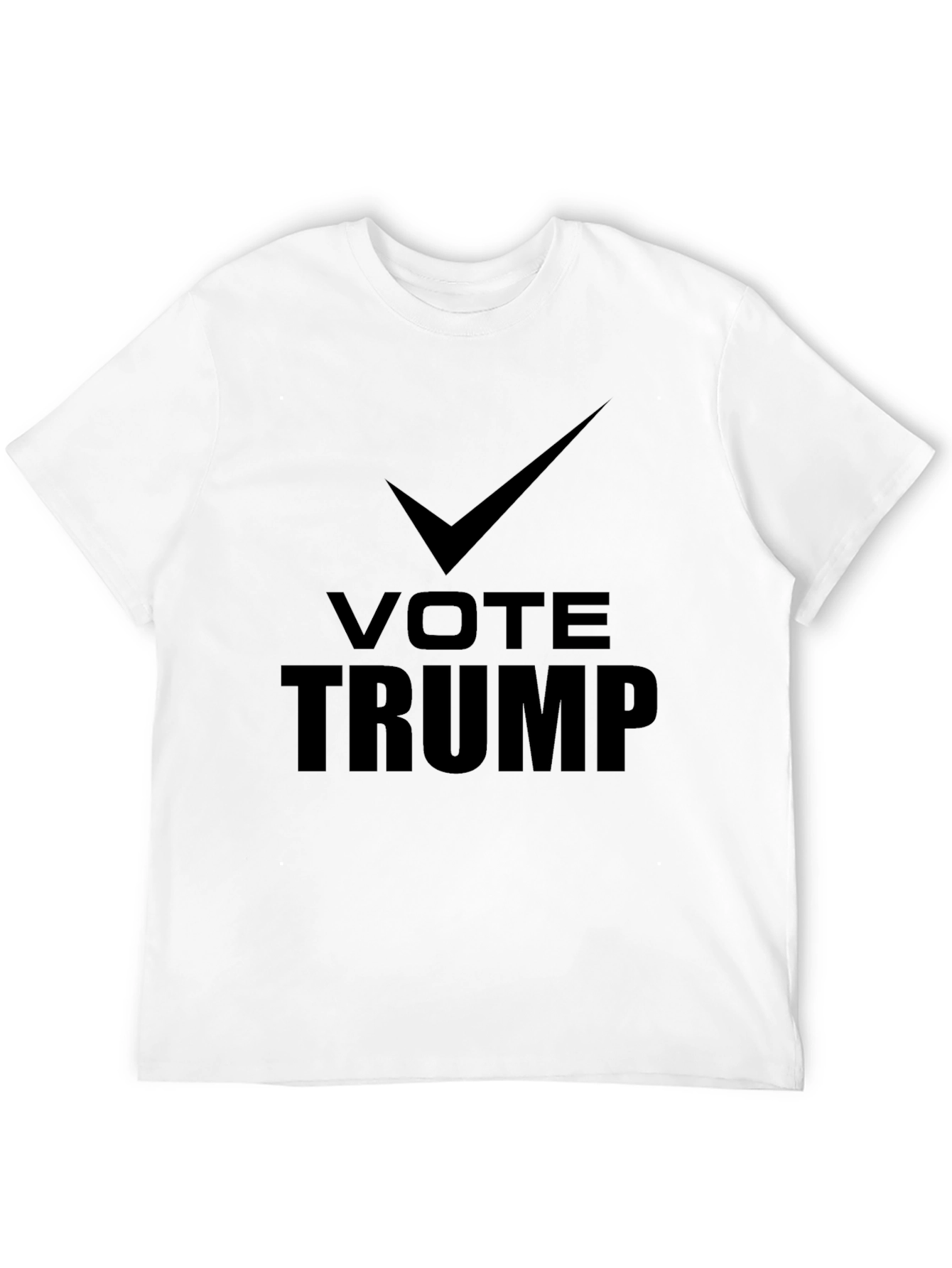 Vote Trump Graphic Tee - Black Crew Neck T-Shirt