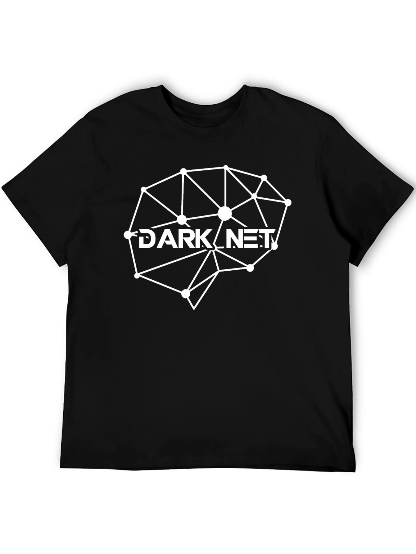 Darknet Brain T-Shirt - Stylish Tech-Inspired Tee