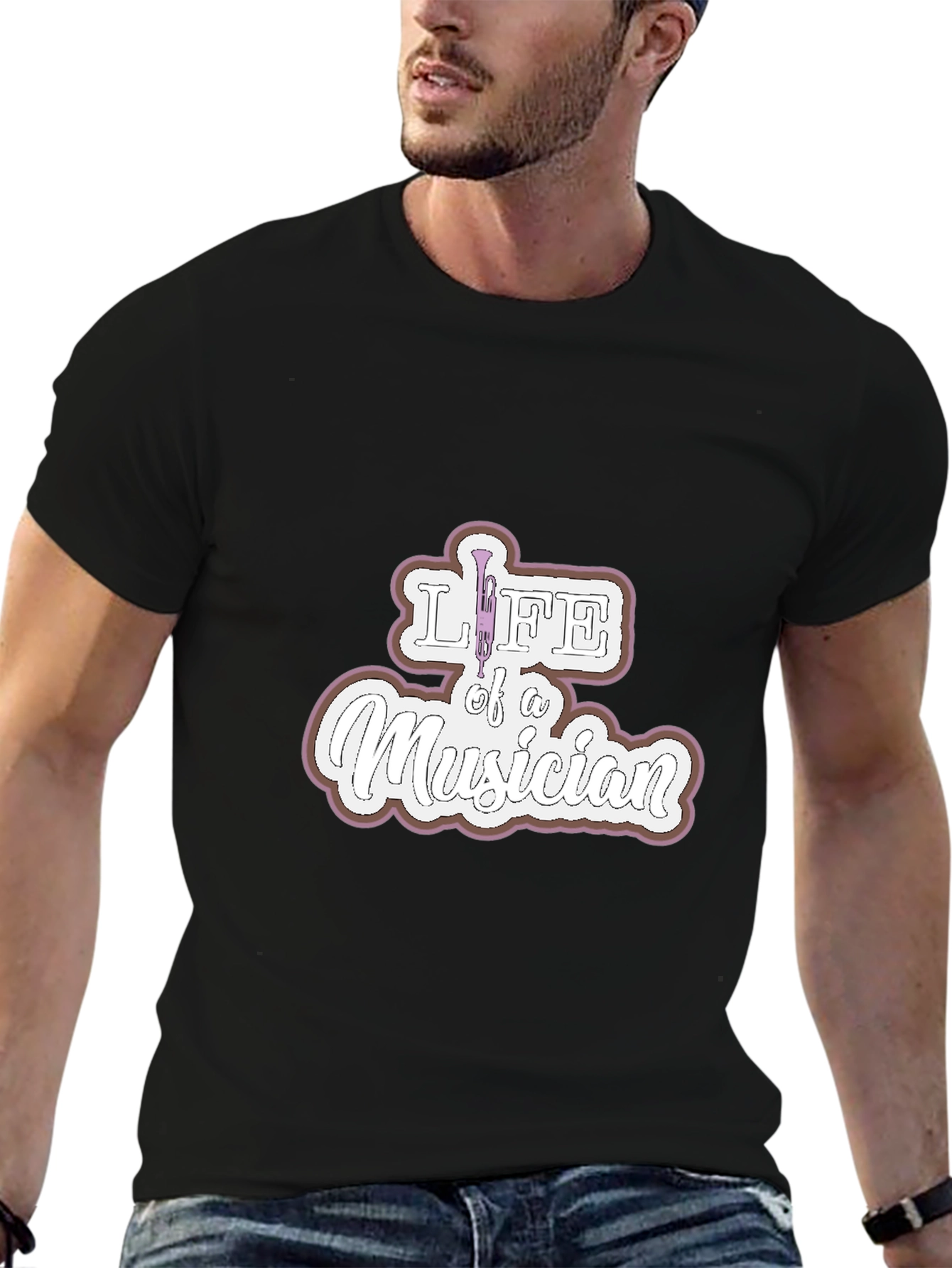 Life of a Musician T-Shirt - Unique Design