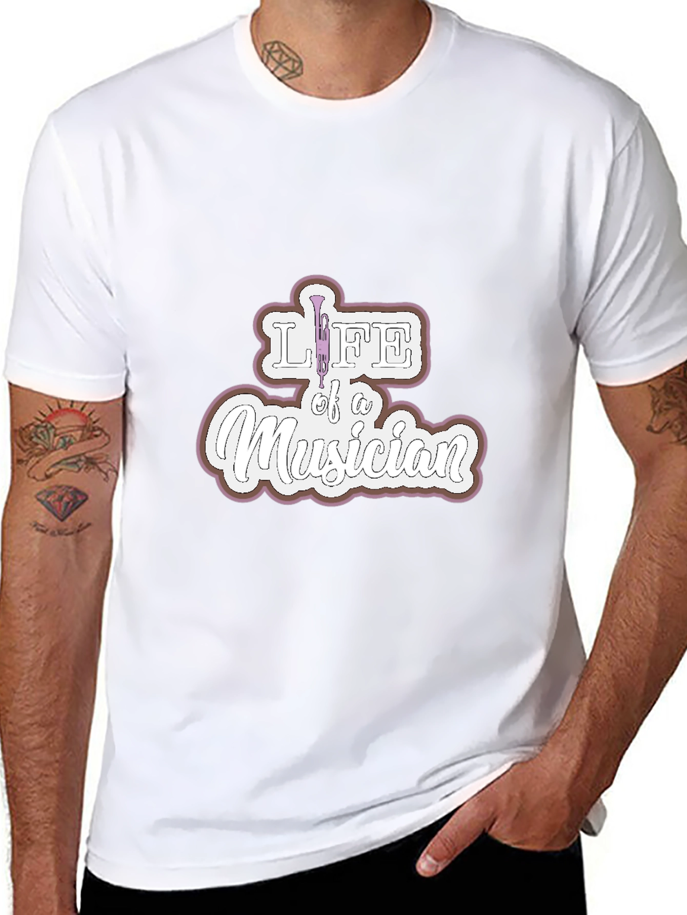 Life of a Musician T-Shirt - Unique Design