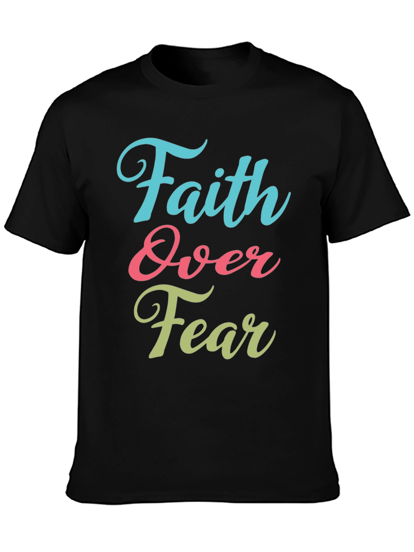 Faith Over Fear Graphic Tee - Stylish Comfort