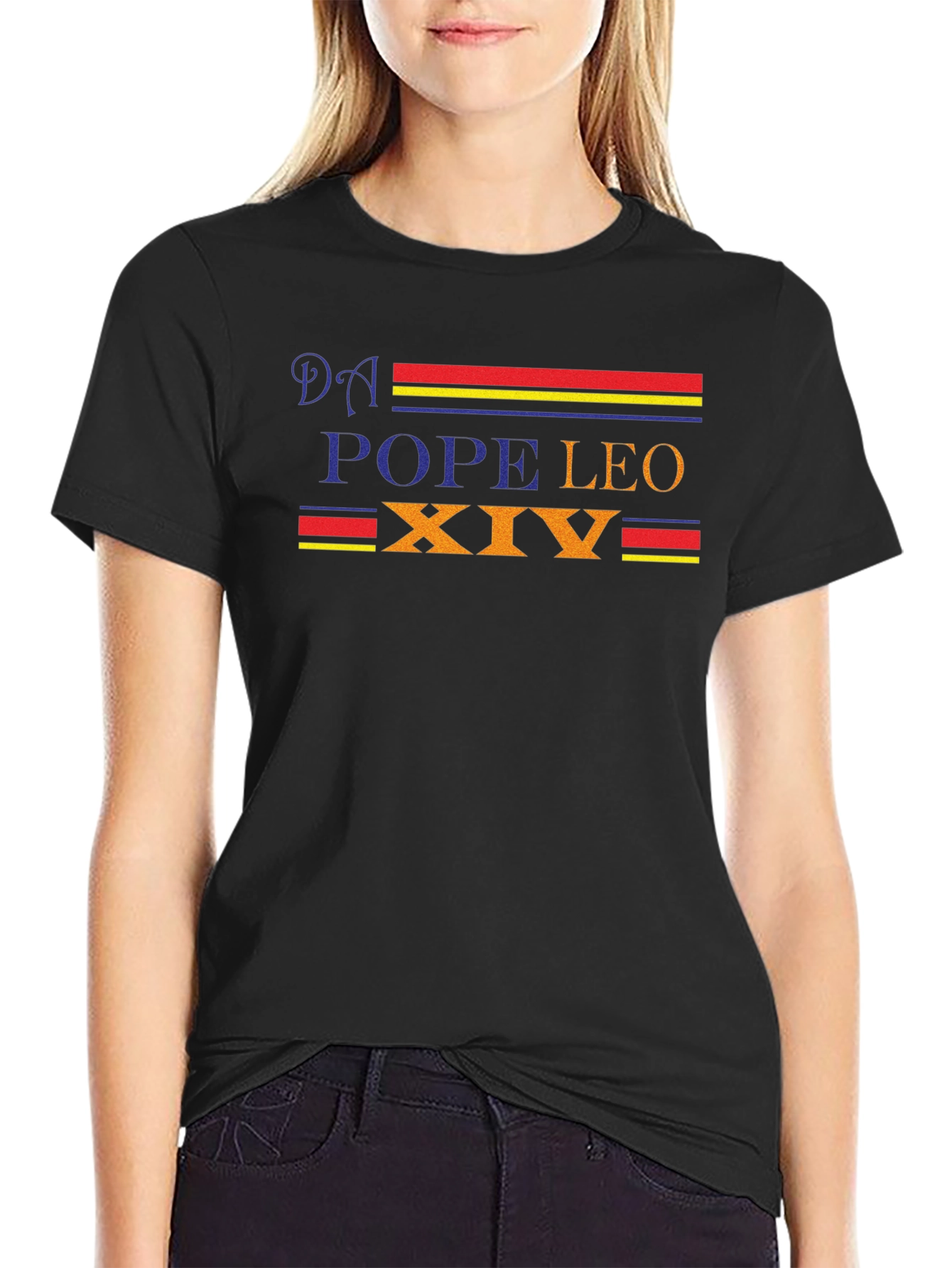 Da Pope Leo XIV T-Shirt Novelty Graphic Tee