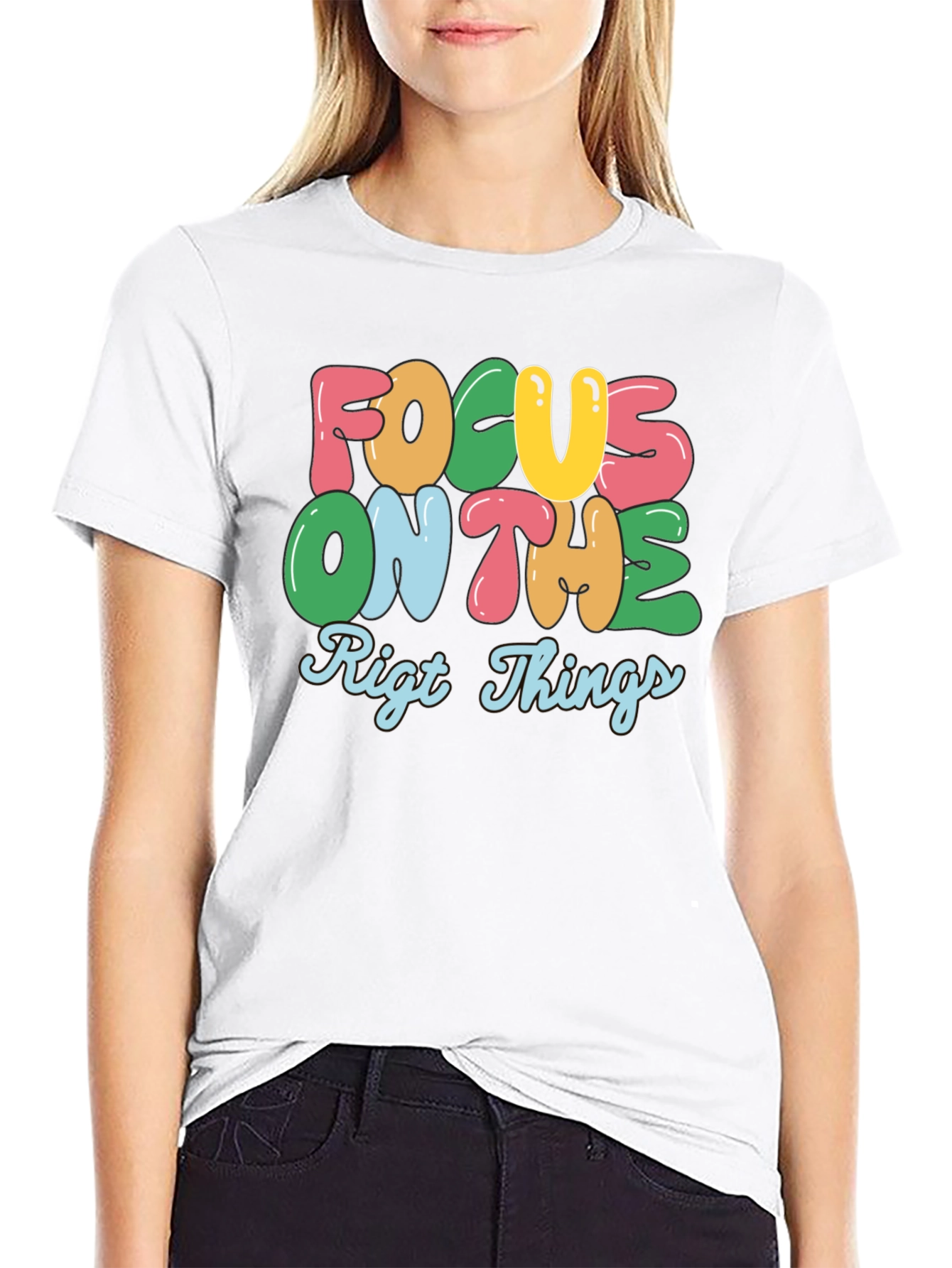 Focus On The Right Things Graphic Tee