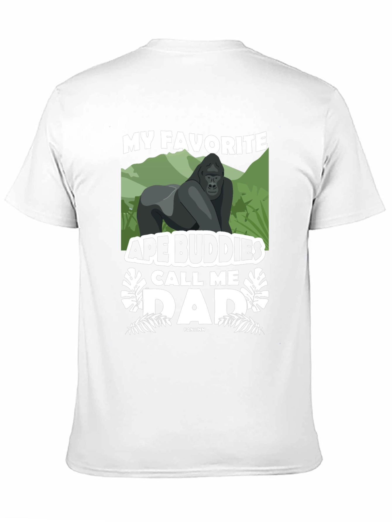 Ape Buddies Dad Graphic T-Shirt