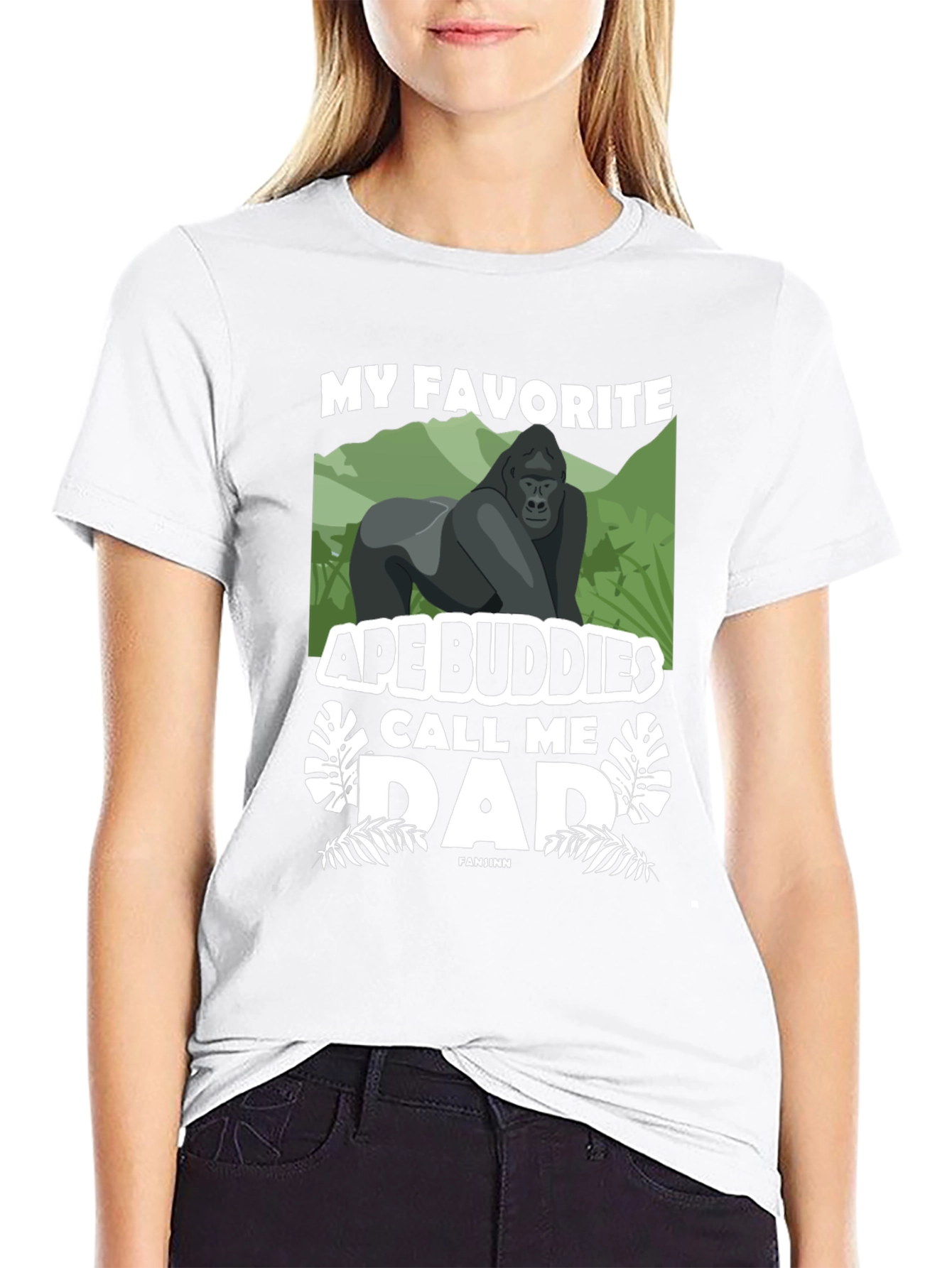 Ape Buddies Dad Graphic T-Shirt