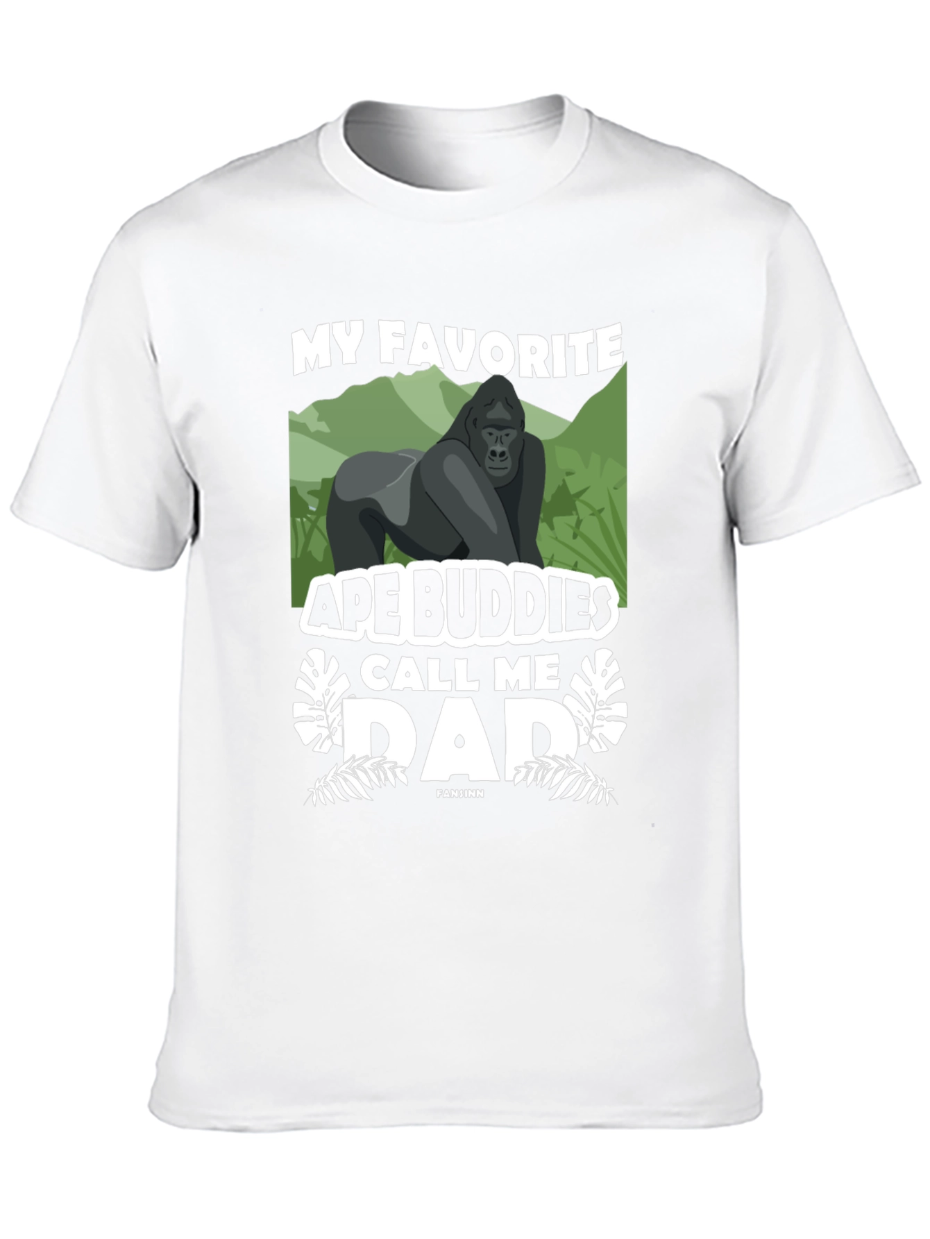 Ape Buddies Dad Graphic T-Shirt