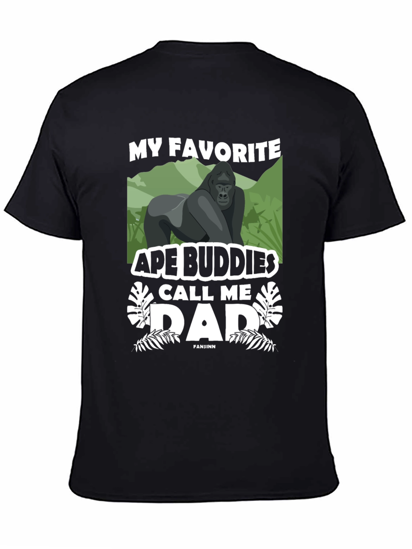 Ape Buddies Dad Graphic T-Shirt