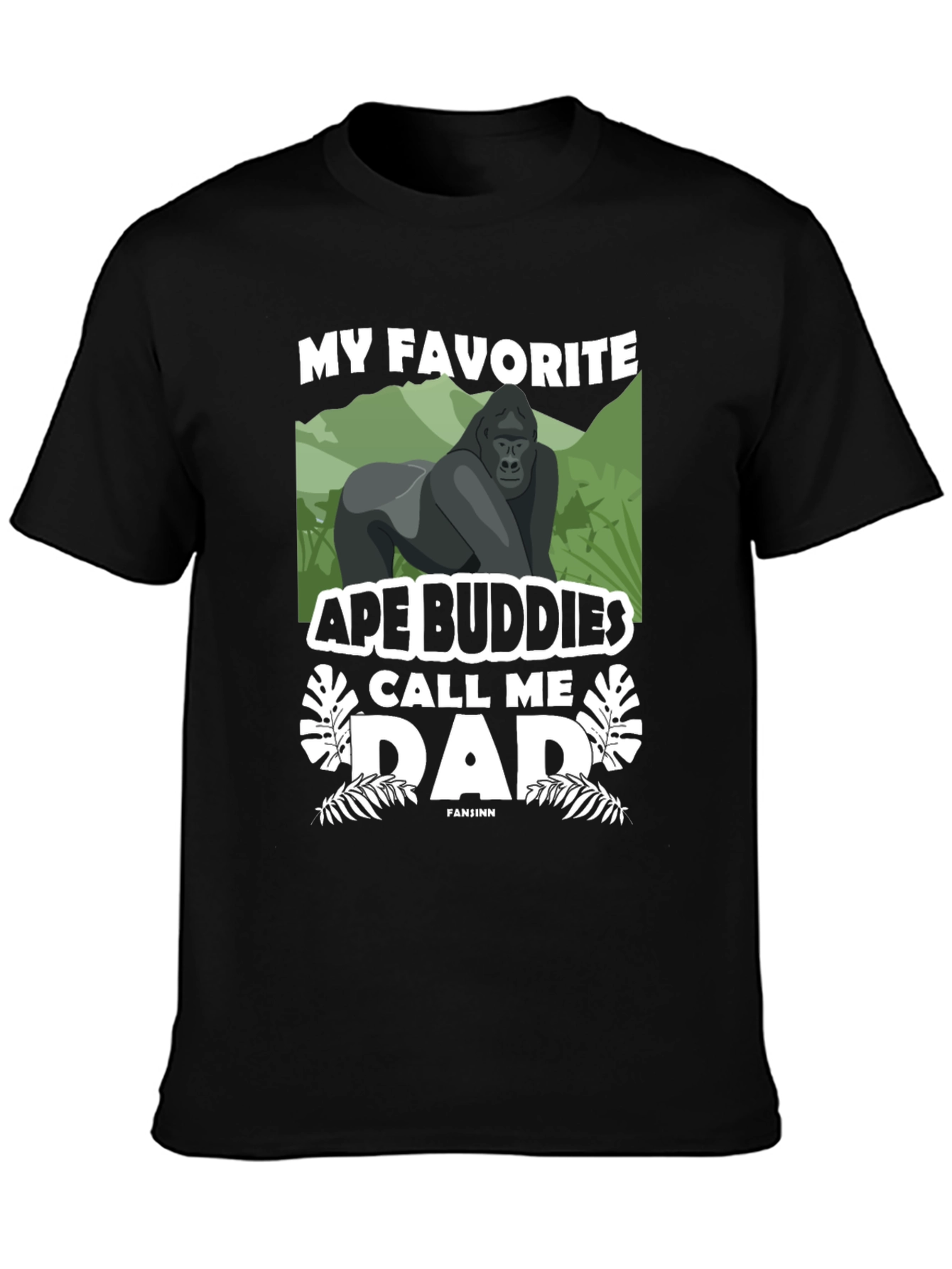 Ape Buddies Dad Graphic T-Shirt