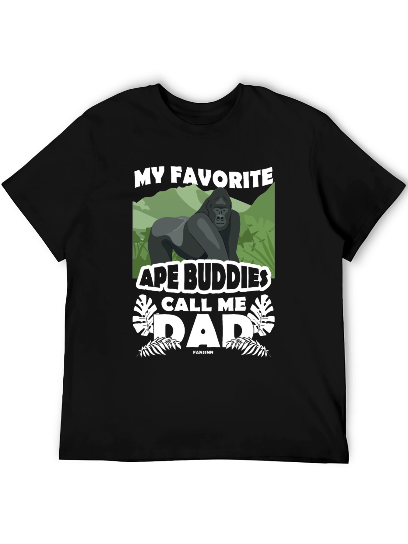 Ape Buddies Dad Graphic T-Shirt