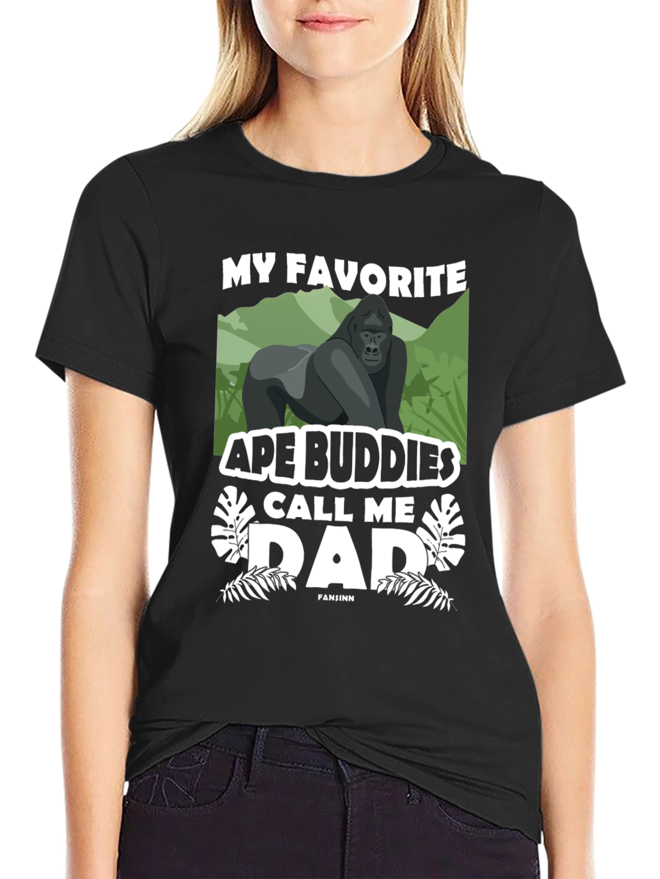 Ape Buddies Dad Graphic T-Shirt