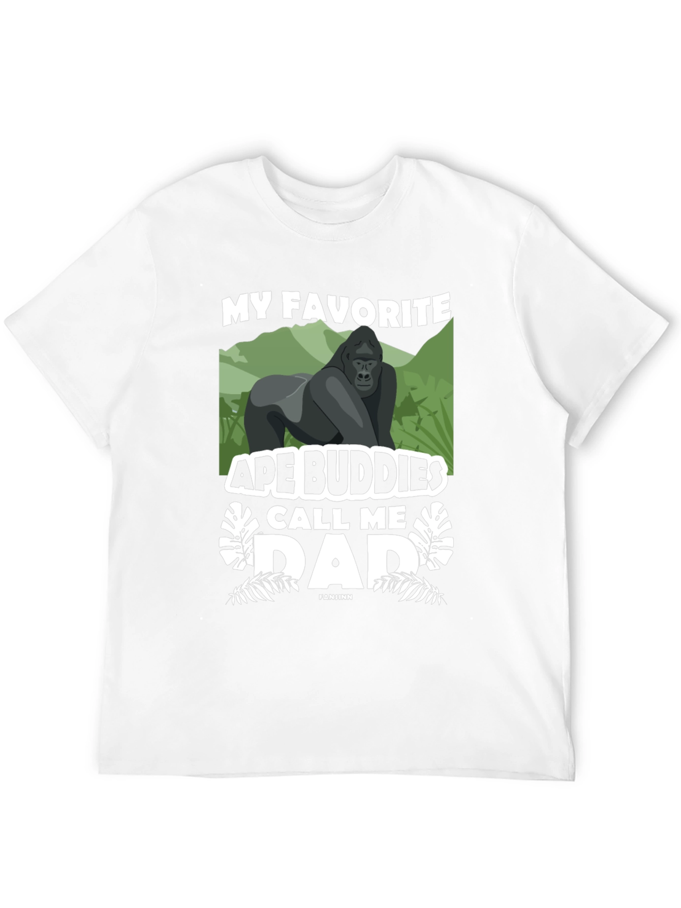 Ape Buddies Dad Graphic T-Shirt