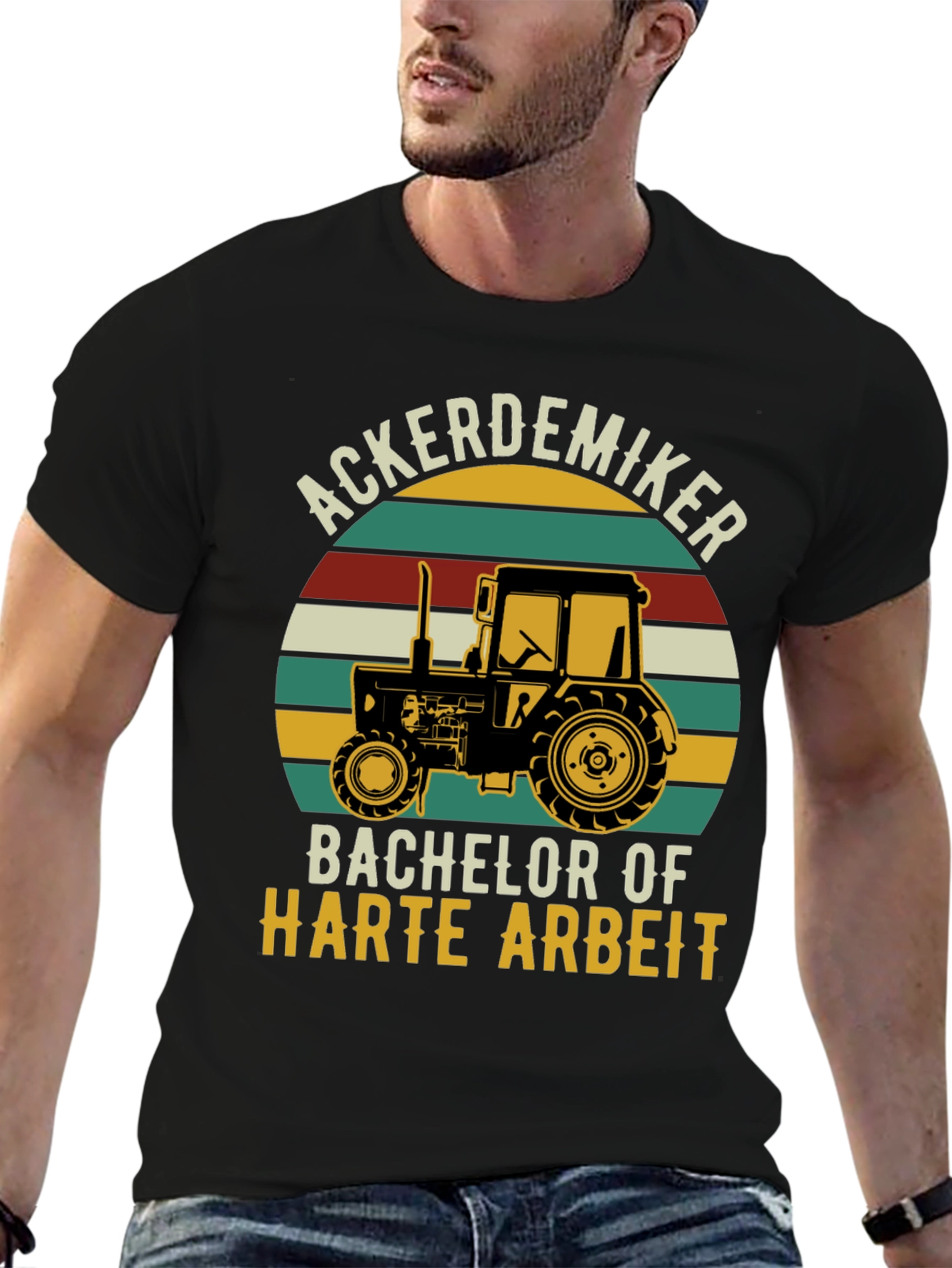 Ackerdemiker Tractor Graphic T-Shirt