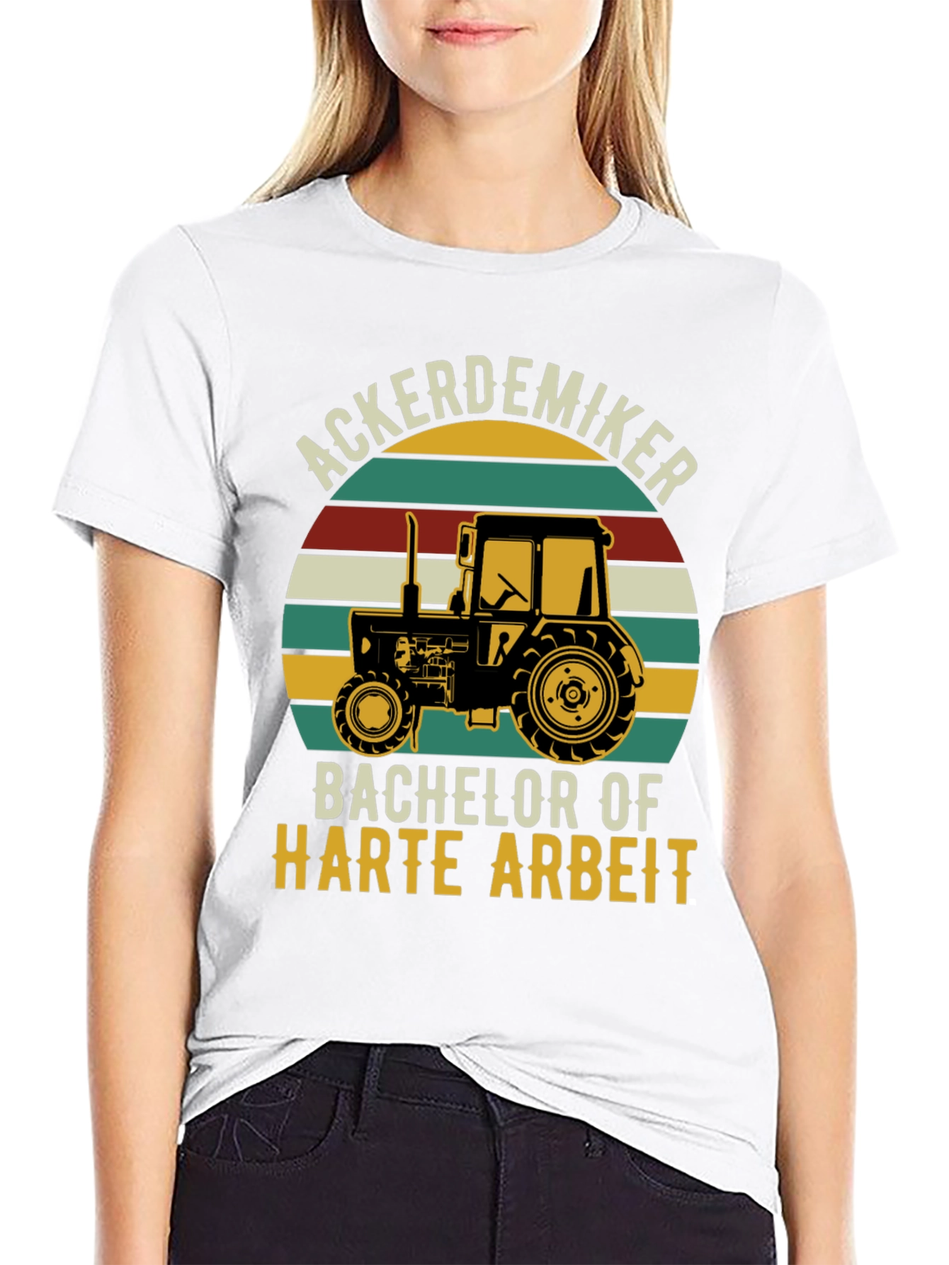 Ackerdemiker Tractor Graphic T-Shirt