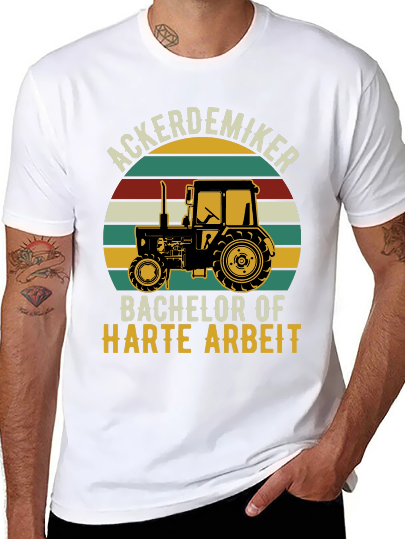 Ackerdemiker Tractor Graphic T-Shirt